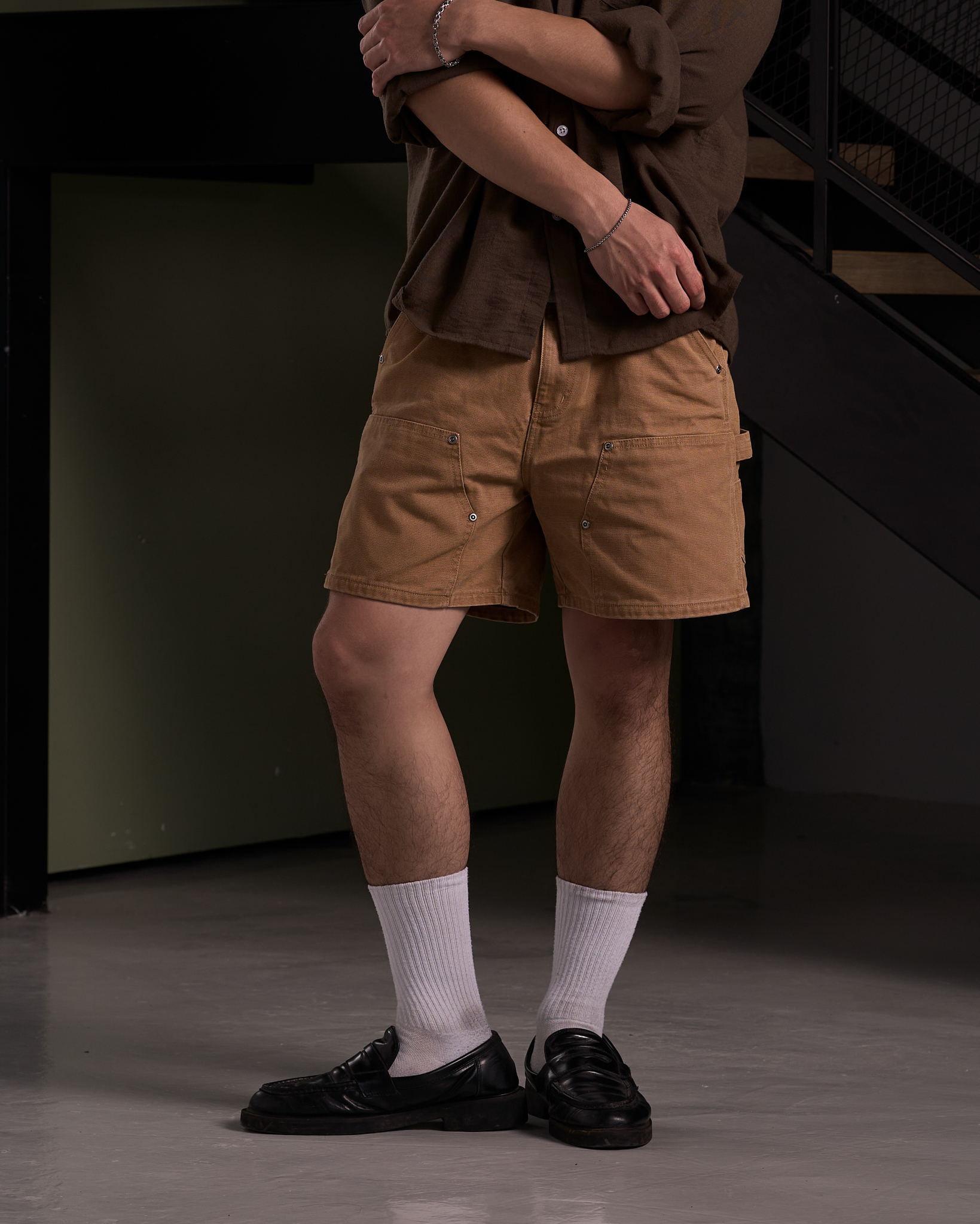 IMP QUẦN SHORT DOUBLEKNEE VẢI CANVAS 420GSM 