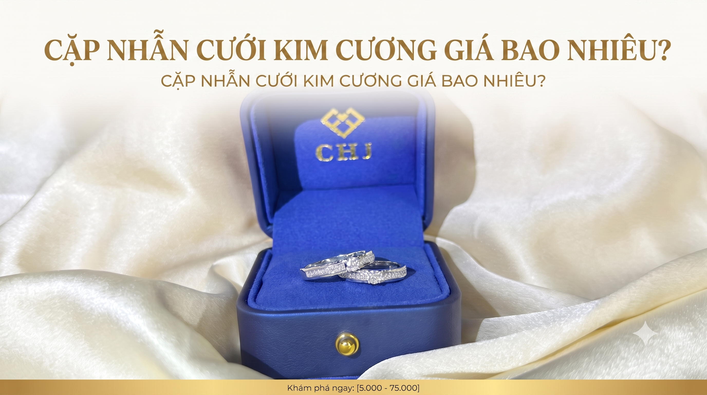 Cặp Nhẫn Cưới Kim Cương Giá Bao Nhiêu? Bảng Giá Thực Tế 2026