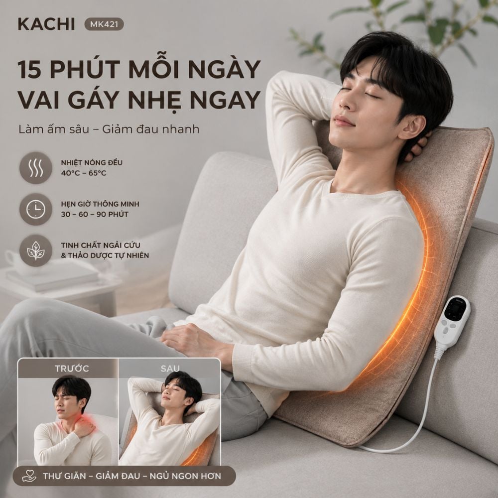 Nệm massage Kachi MK421_thumbnail_4