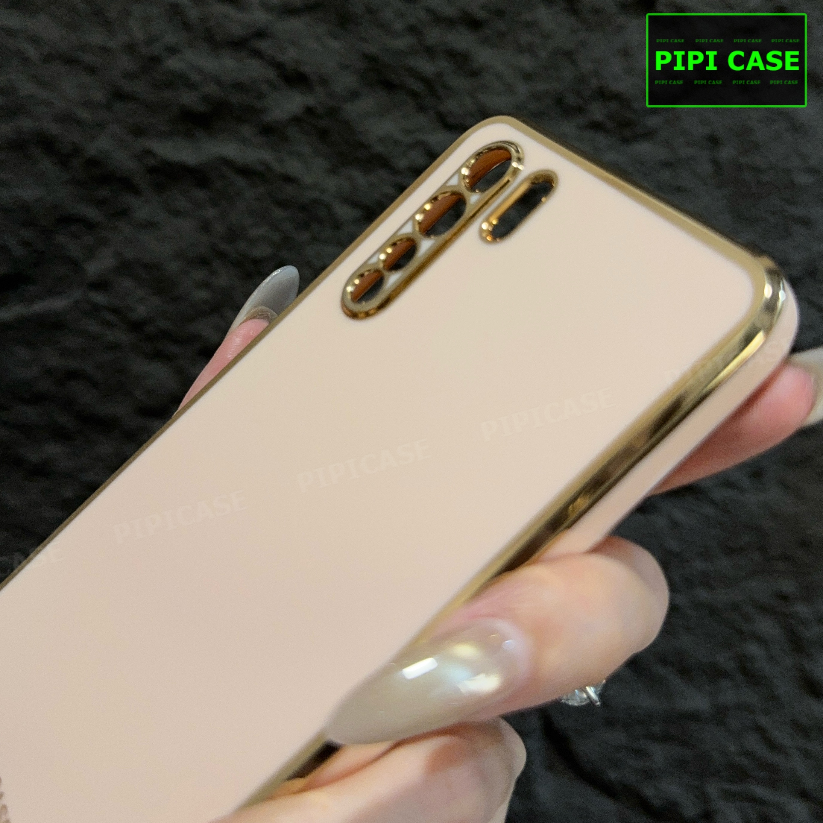 Ốp Lưng Oppo Reno 3 - Royal - Vàng Hồng_thumbnail_3