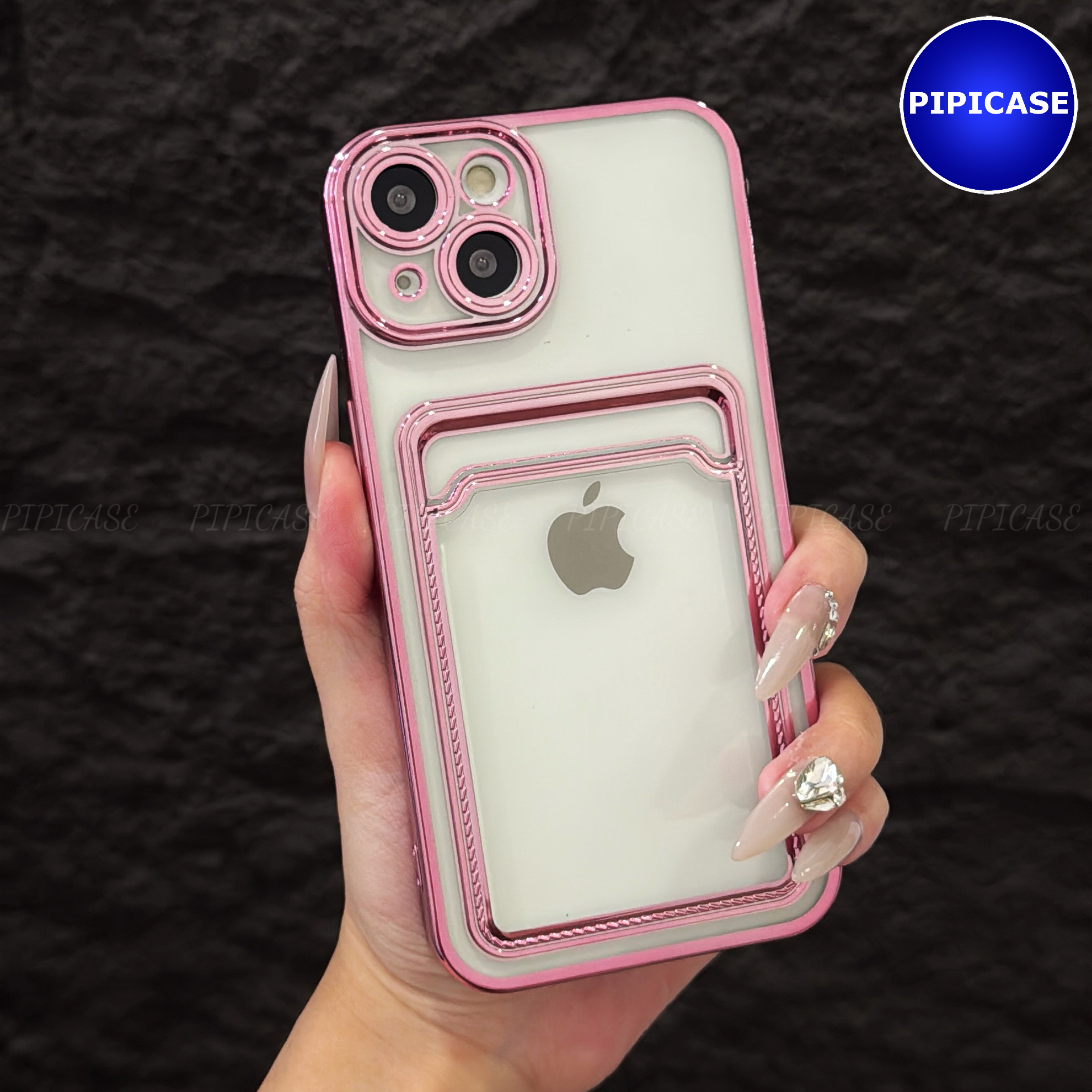Ốp Lưng iPhone 14 - Ốp Thẻ - Hồng_thumbnail_3