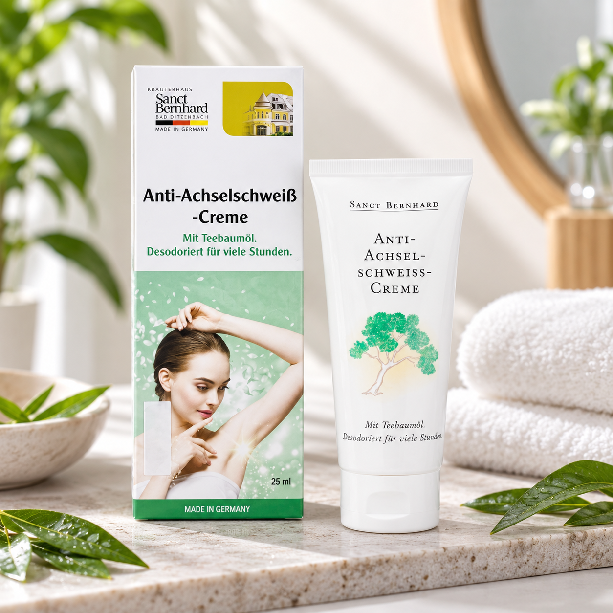 Kem khử mùi hôi nách Sanct Bernhard - 25ML