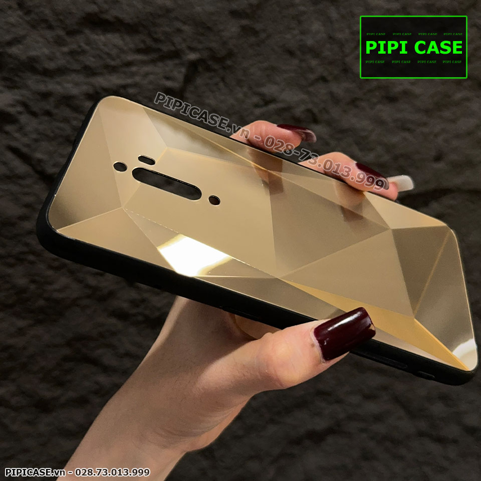 Ốp Lưng Oppo Reno 2F - Kim Cương 6D - Vàng_thumbnail_2