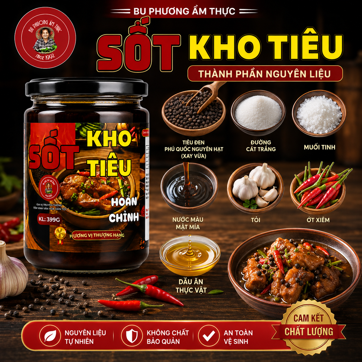 Sốt Kho Tiêu Bu Phương 399G – Kho Thịt, Cá, Sườn Đậm Đà - BP48_thumbnail_4