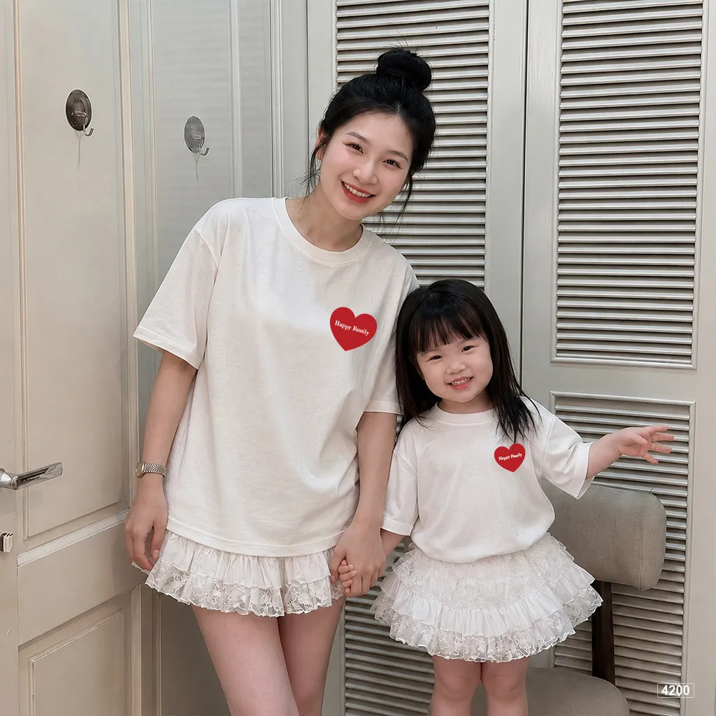Áo thun gia đình Sweet heart Kado 4200_thumbnail_2