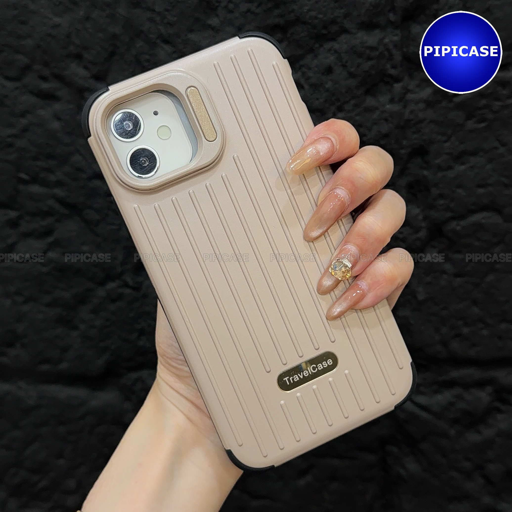 Ốp Lưng iPhone 11 - Hondao - Nâu Nhạt