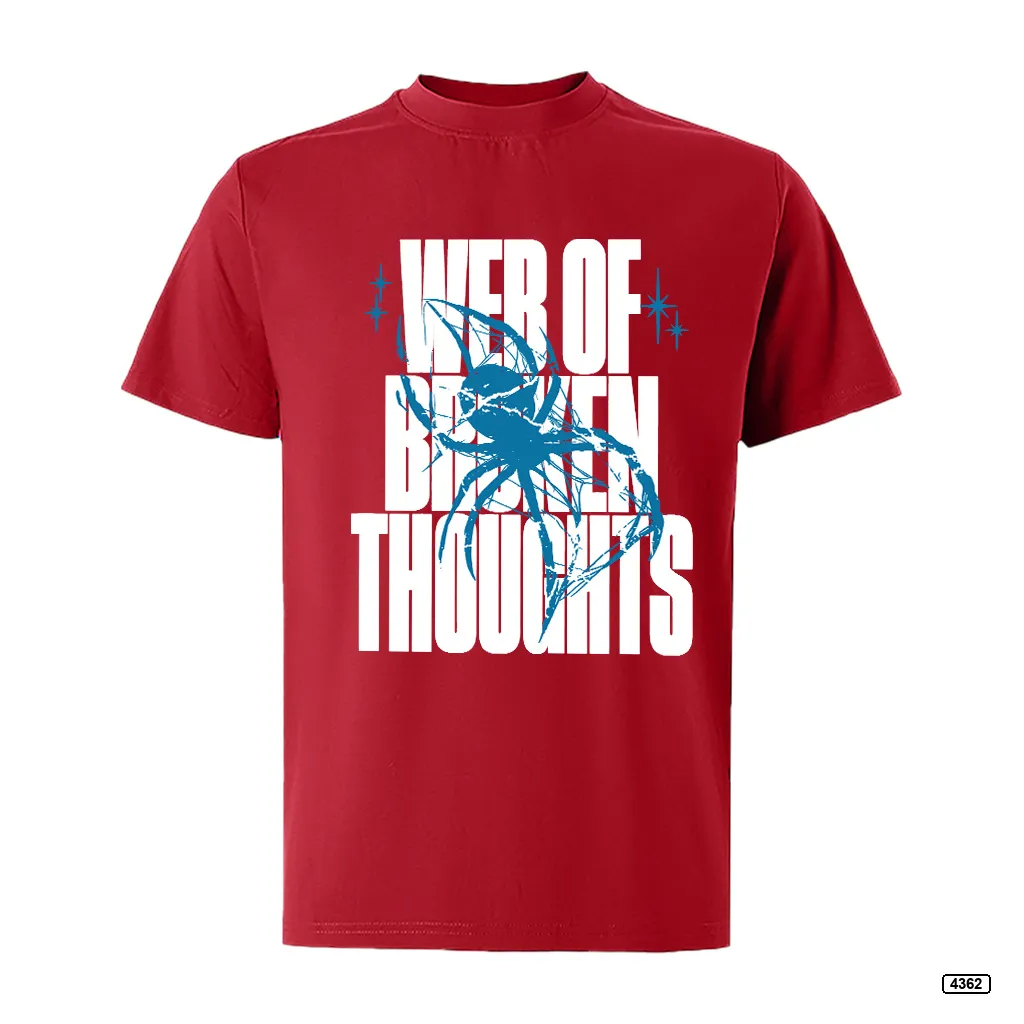 Áo thun nam form rộng Web of Broken Thoughts TeePrint 4362_thumbnail_13