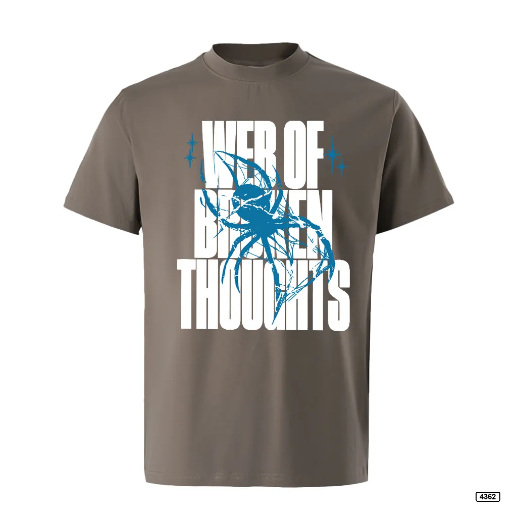 Áo thun nam form rộng Web of Broken Thoughts TeePrint 4362_thumbnail_16