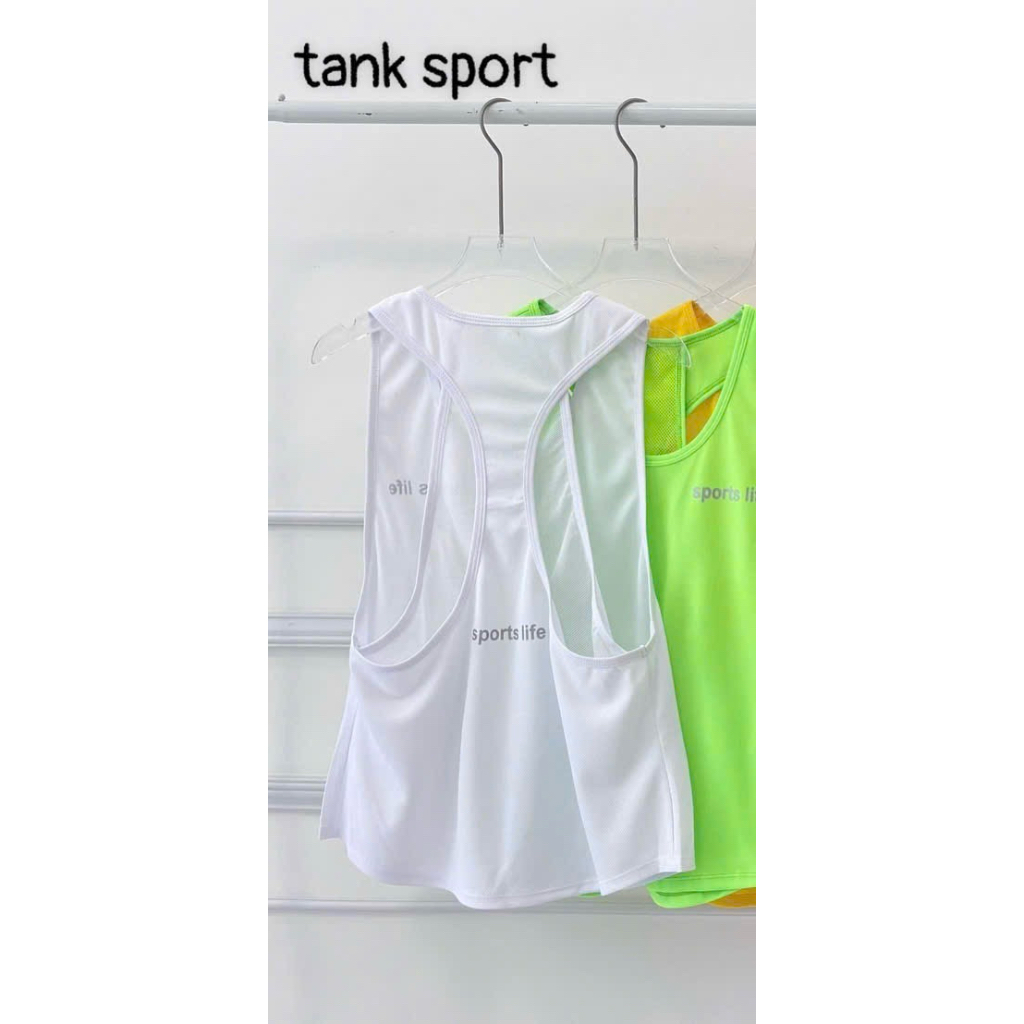 Áo Tanktop Thể Thao Tập Gym Chạy Bộ Nữ Yumiisportswear Ba Lỗ Sports Life Form Rộng Vải Co Giãn Thoáng Khí Nhanh Khô_thumbnail_1