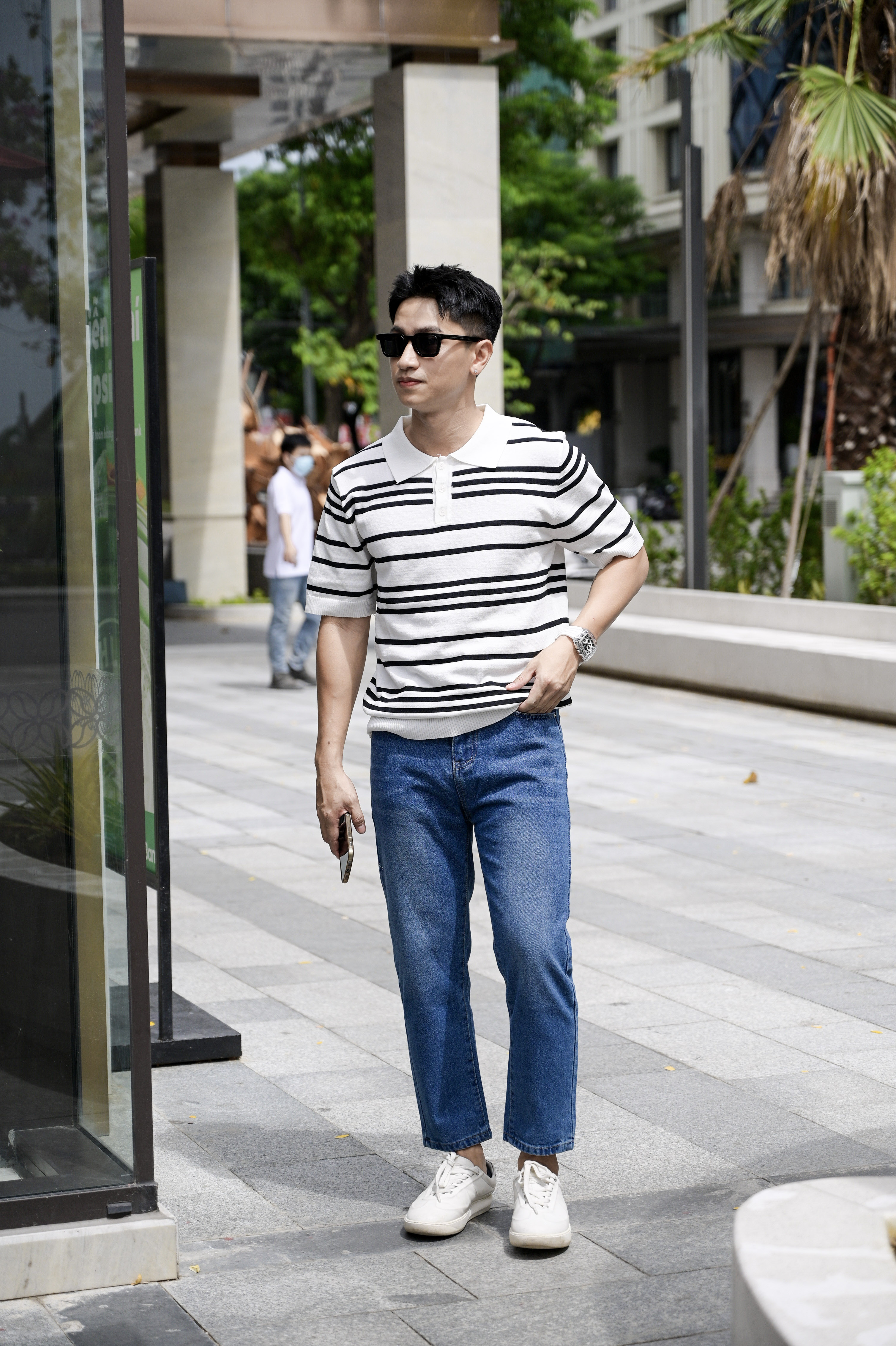 QC2 - Quần Jeans Nam Ống Đứng Chín Tấc Phong Cách Hàn Quốc_thumbnail_6