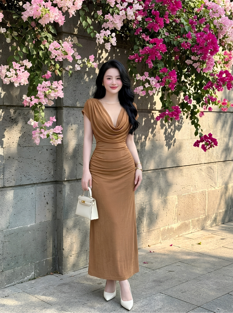 G62 - Đầm Cổ Yếm Nhũ Ánh Kim Cao Cấp_thumbnail_8