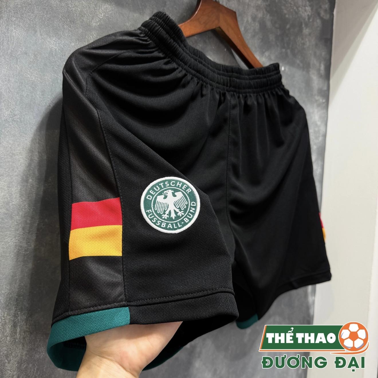 Quần Áo Bóng Đá ĐT Đức Rêu Retro 1992 Thun Mè Thoáng Khí Thể Thao Đương Đại_thumbnail_3