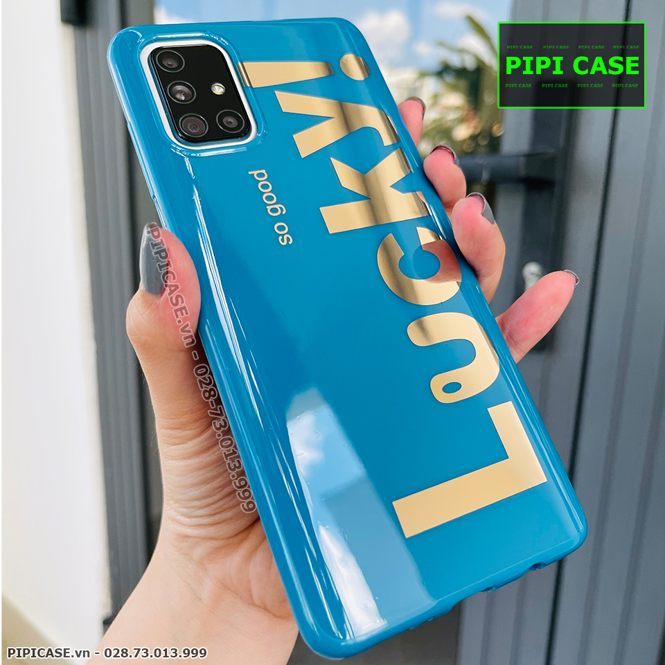Ốp Lưng Samsung A51 - Lucky - Xanh Dương_thumbnail_1