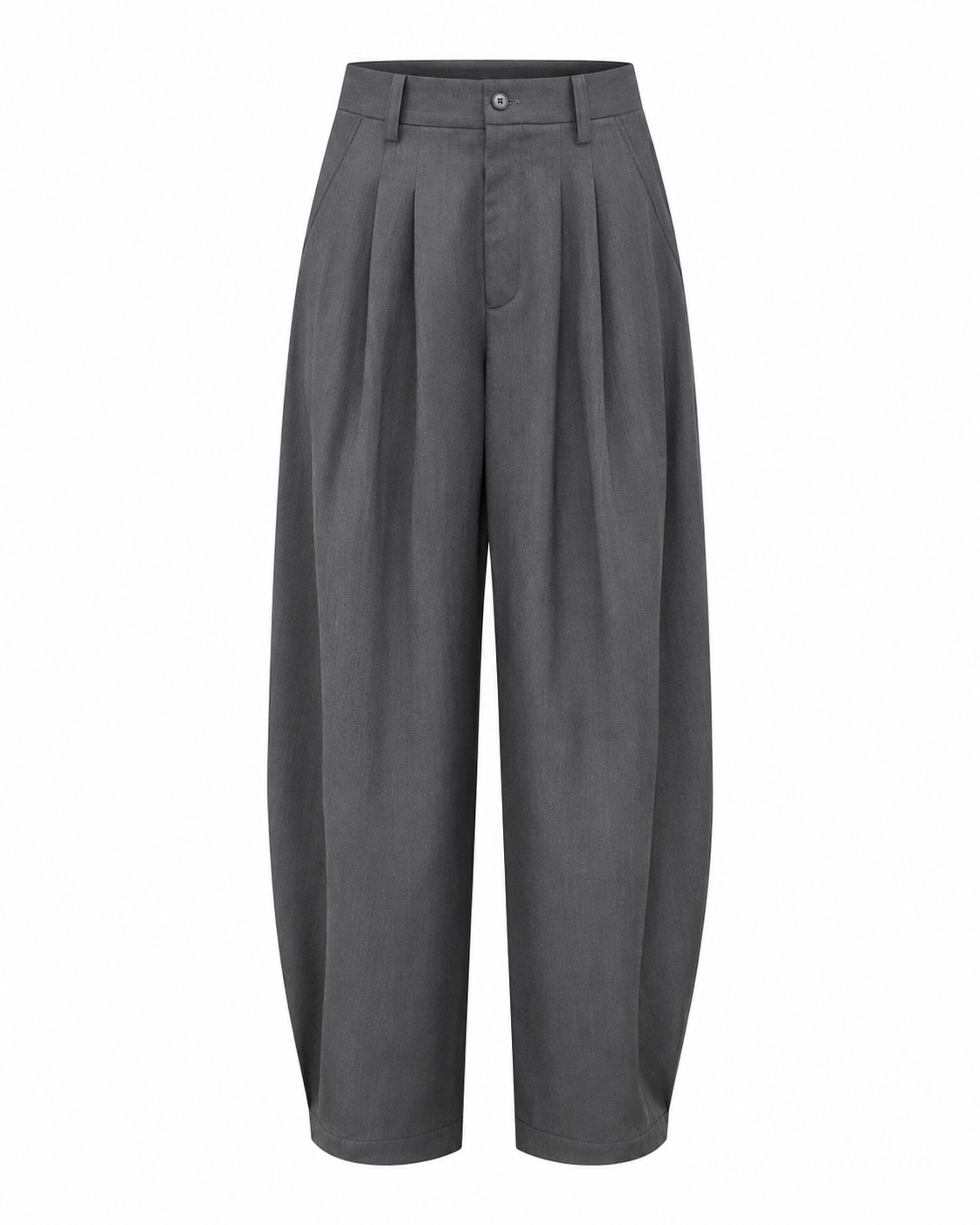 DRAPED PLEATED TROUSERS