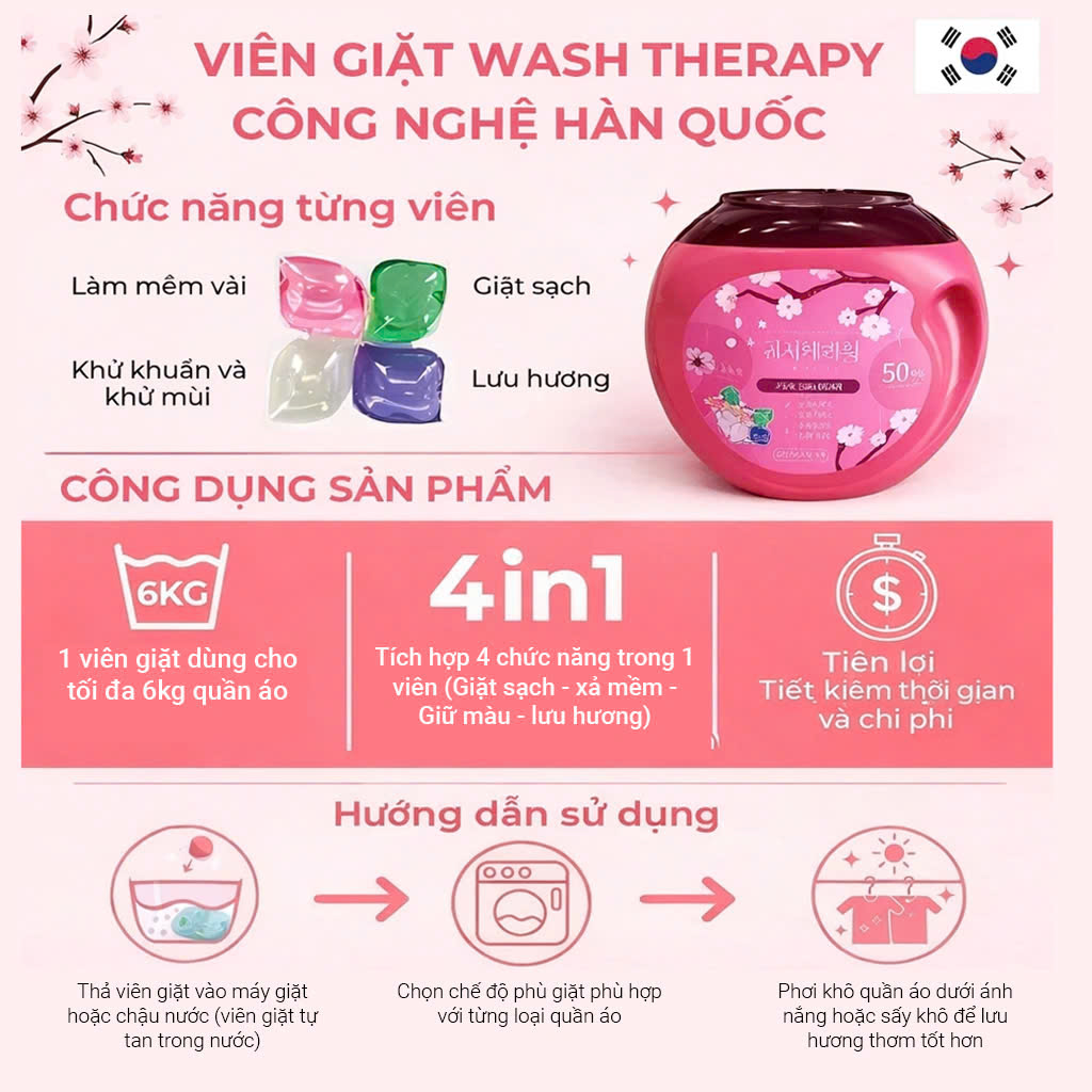 HỘP 50 VIÊN GIẶT WASH THERAPY_thumbnail_1