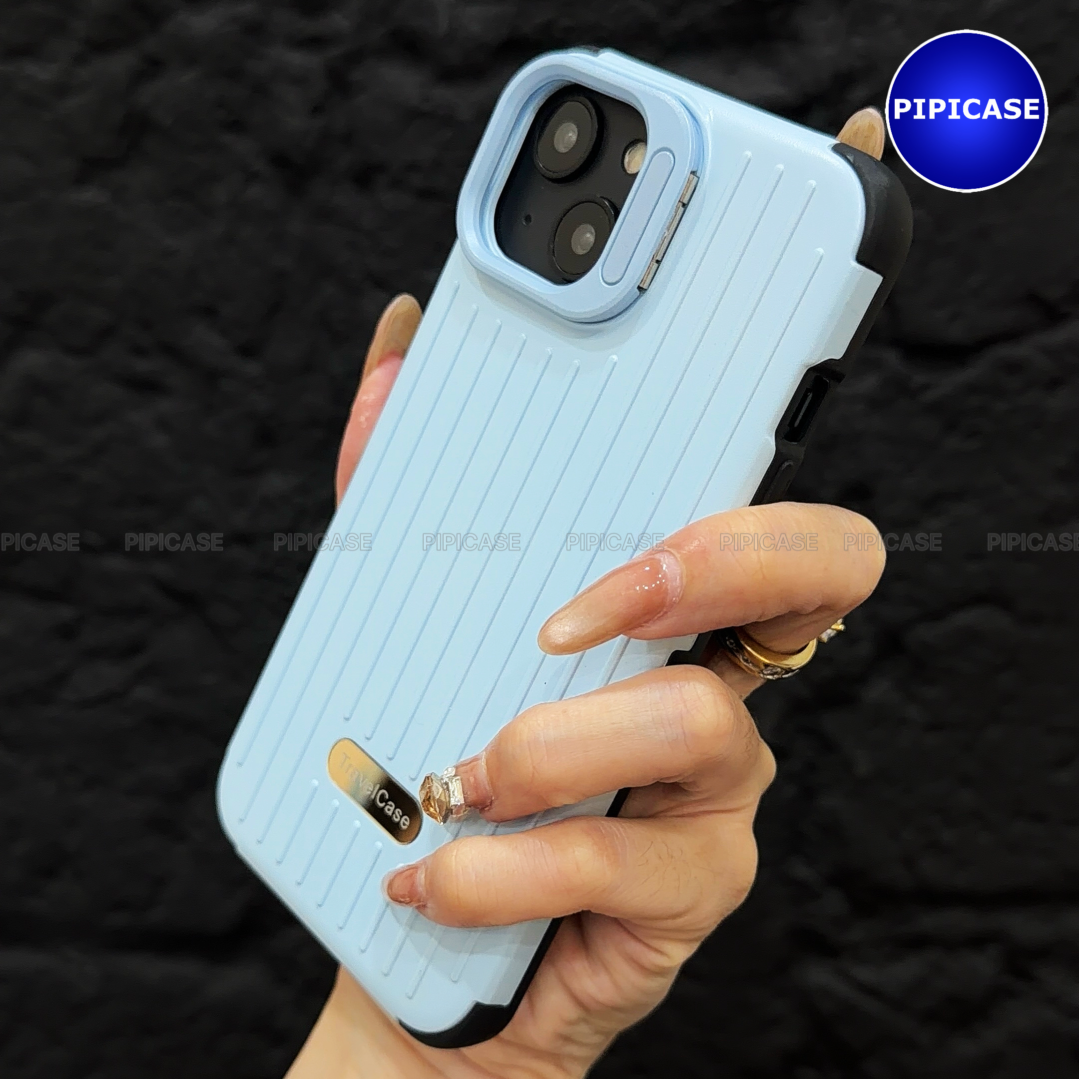 Ốp Lưng iPhone 13 - Hondao - Xanh Nhạt_thumbnail_0
