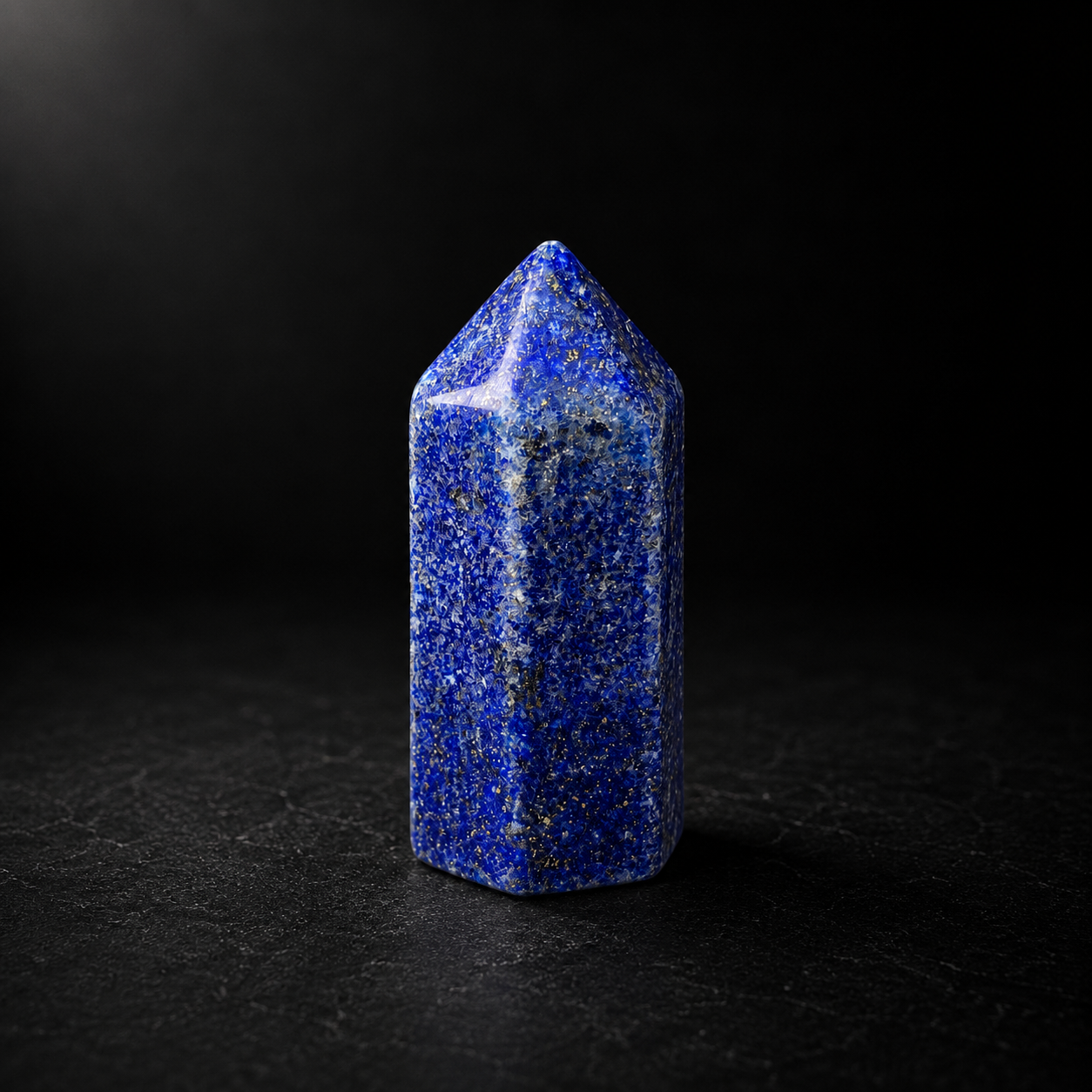 Trụ Đá Mài Bóng - Lapis Lazuli (Ngọc Lưu Ly)_thumbnail_0