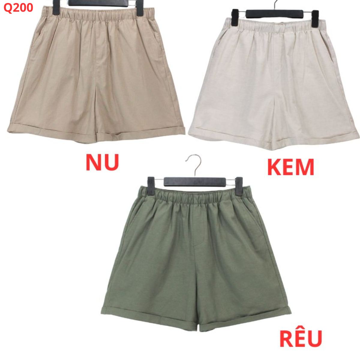 Q200 - Quần đùi linen_thumbnail_8