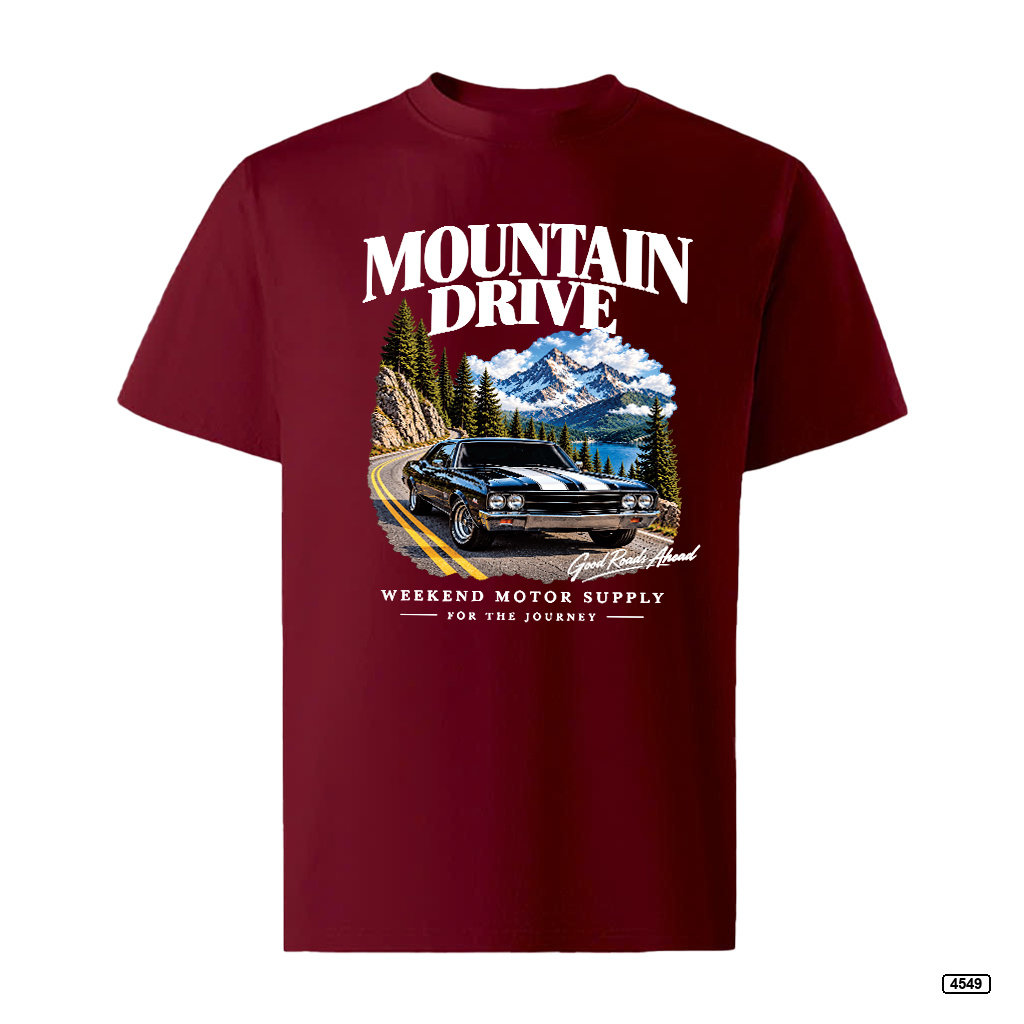Áo thun nam oversize xe hơi vintage Mỹ TeePrint 4549_thumbnail_17