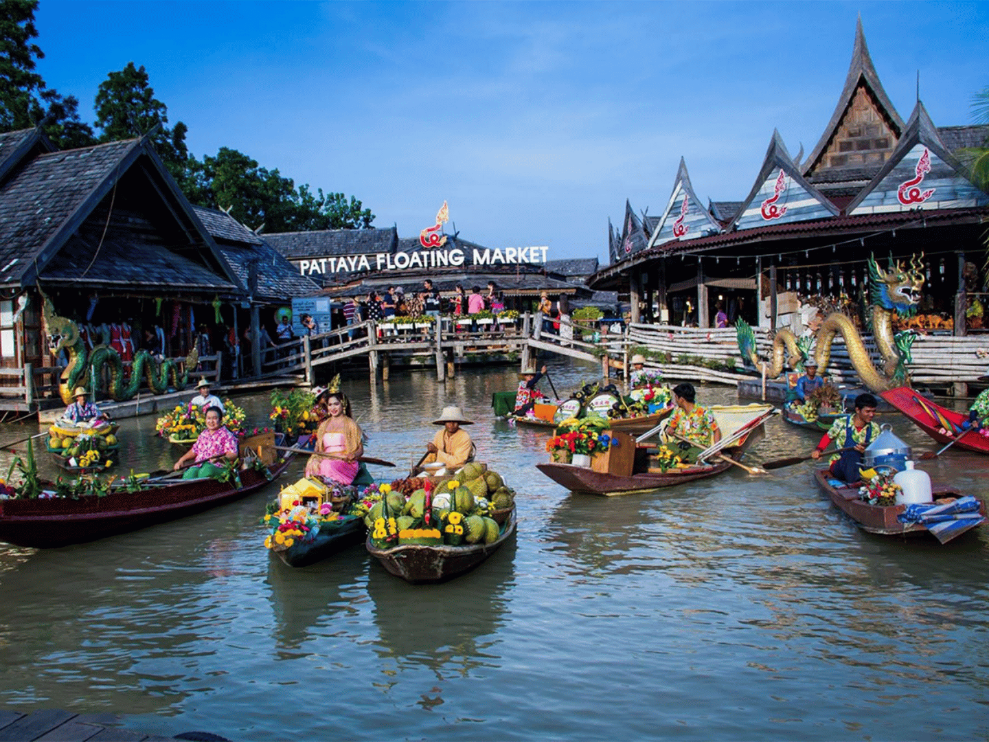 Thái Lan: Bangkok - Pattaya - Chợ nổi bốn miền - Muangboran - Du Thuyền 5n4đ