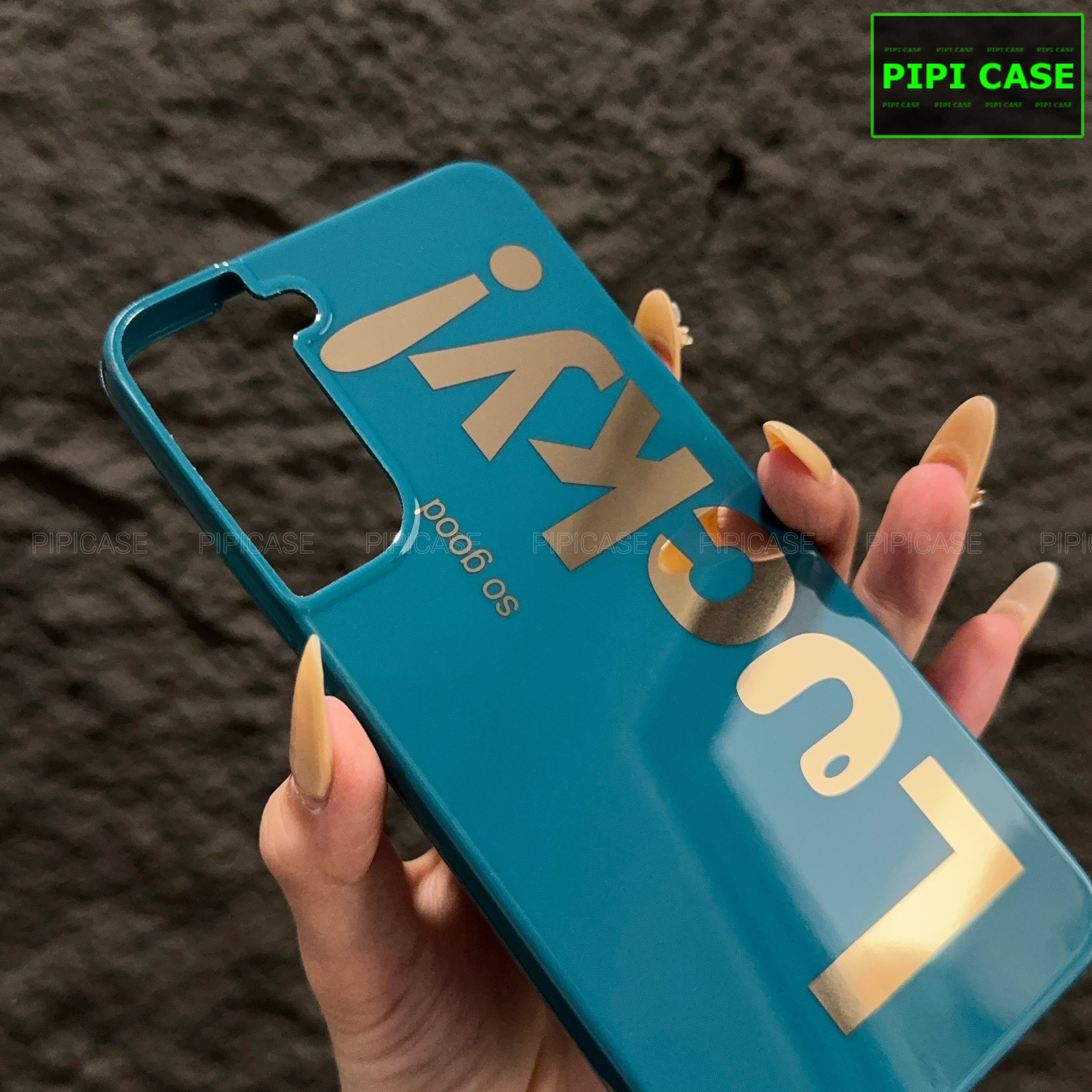 Ốp Lưng Samsung S22 5G - Lucky - Xanh Dương_thumbnail_4