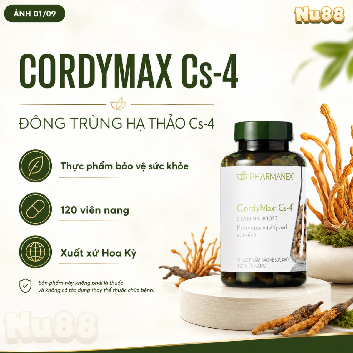 Thực phẩm bảo vệ sức khỏe CordyMax Cs-4_thumbnail_2