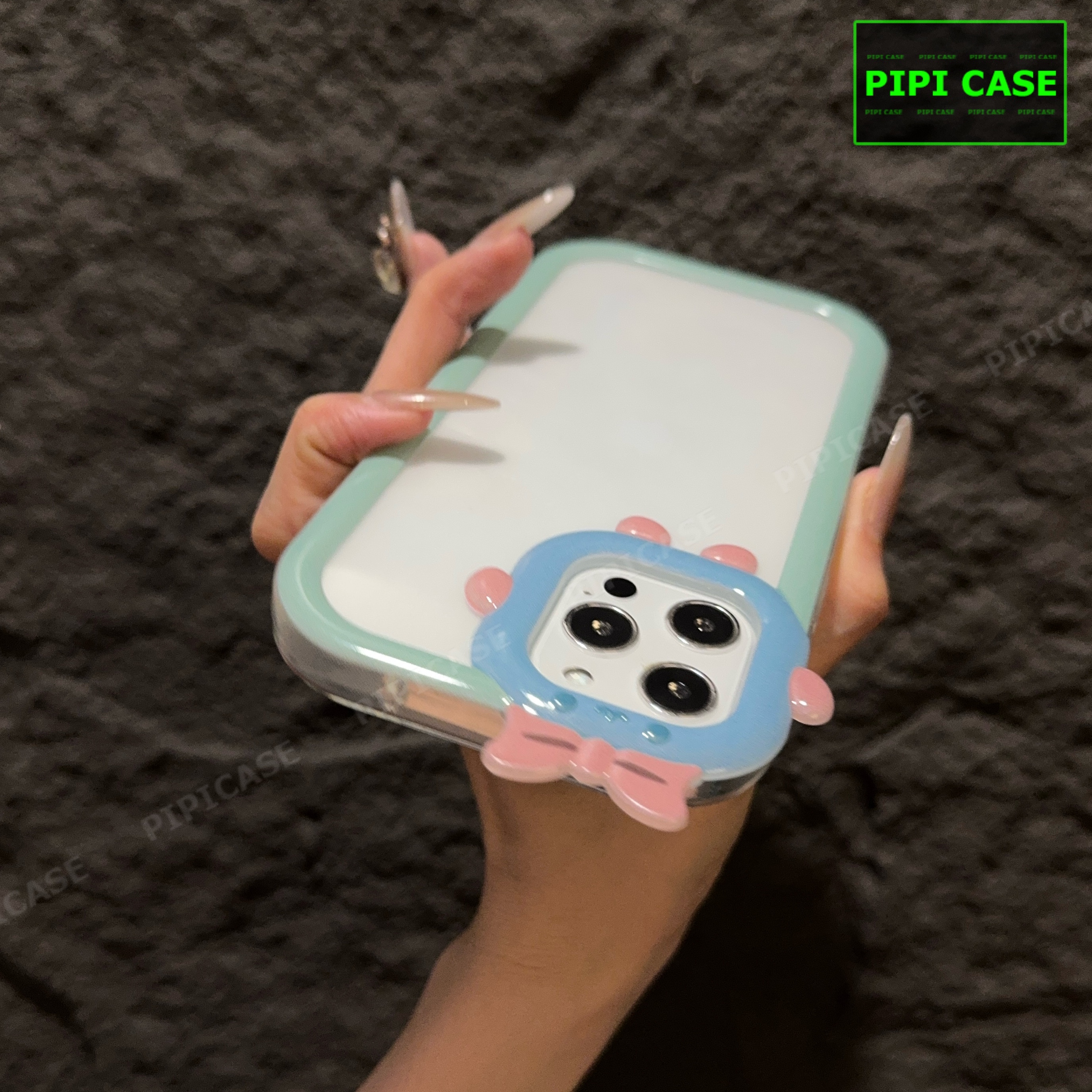 Ốp Lưng iPhone 12 Pro - Chic Cute - Xanh Mint_thumbnail_3