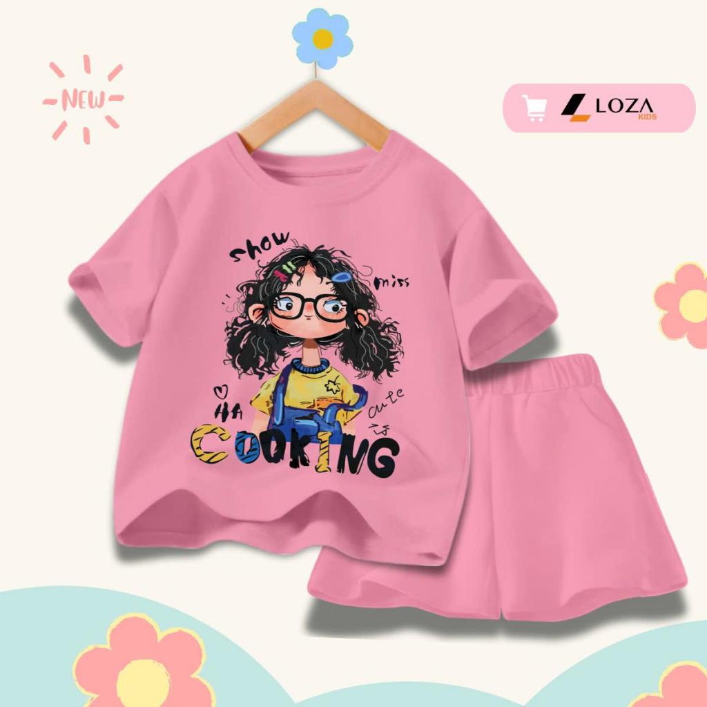 [XẢ KHO BỘ BÉ GÁI SIZE 160] Bộ đồ cho bé gái nhiều mẫu - Quần áo bé gái từ 35-40kg - Loza Kids XB010_thumbnail_10