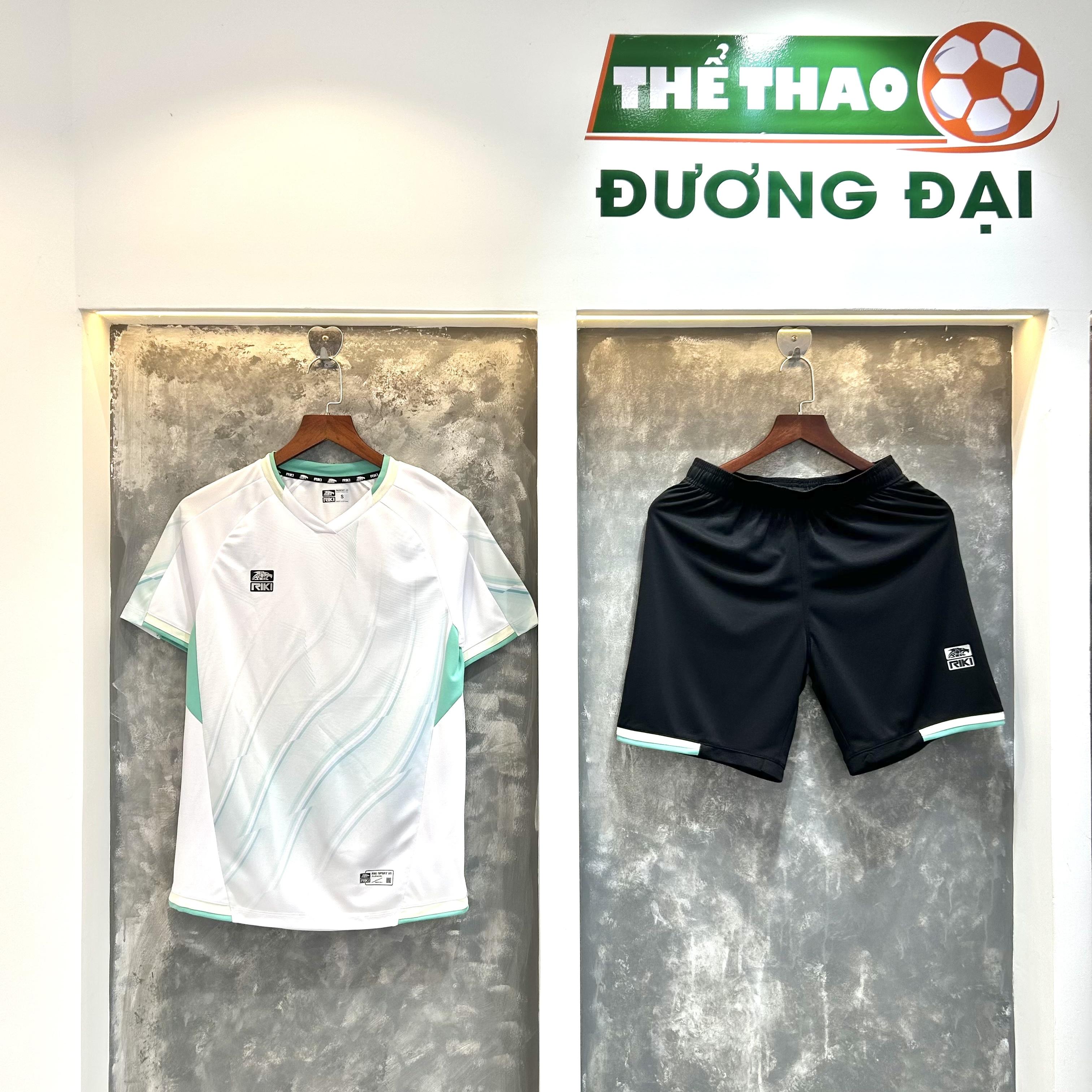 Quần Áo Bóng Đá Thiết kế Riki Gunn Trắng Thun Mè Cao Cấp Thoáng Khí Thể Thao Đương Đại_thumbnail_7
