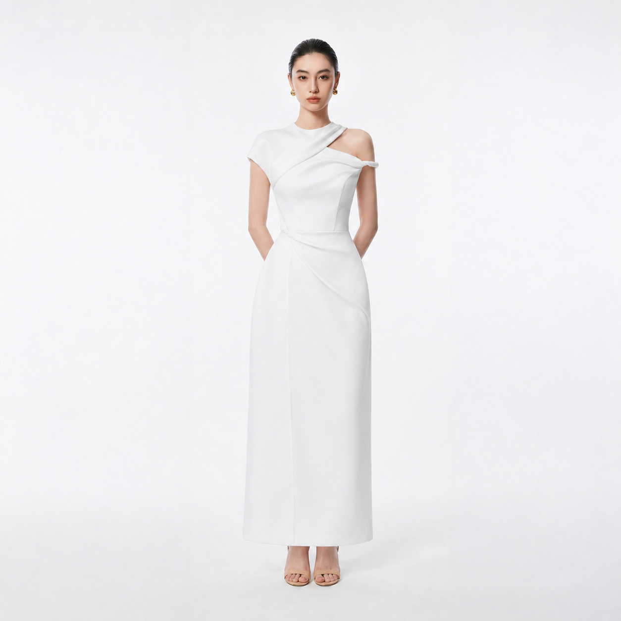 White Sander Dress