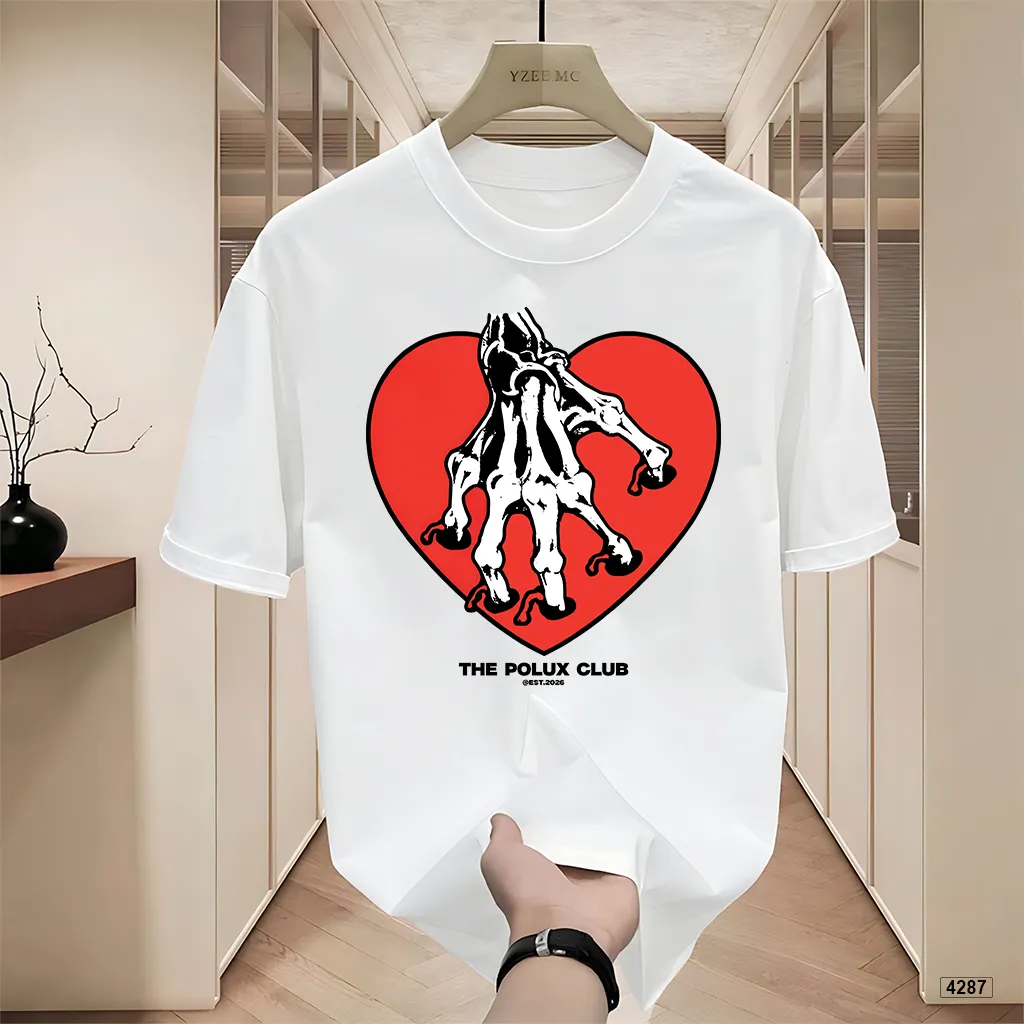 Áo thun unisex form rộng phong cách đường phố Polux 4287_thumbnail_2