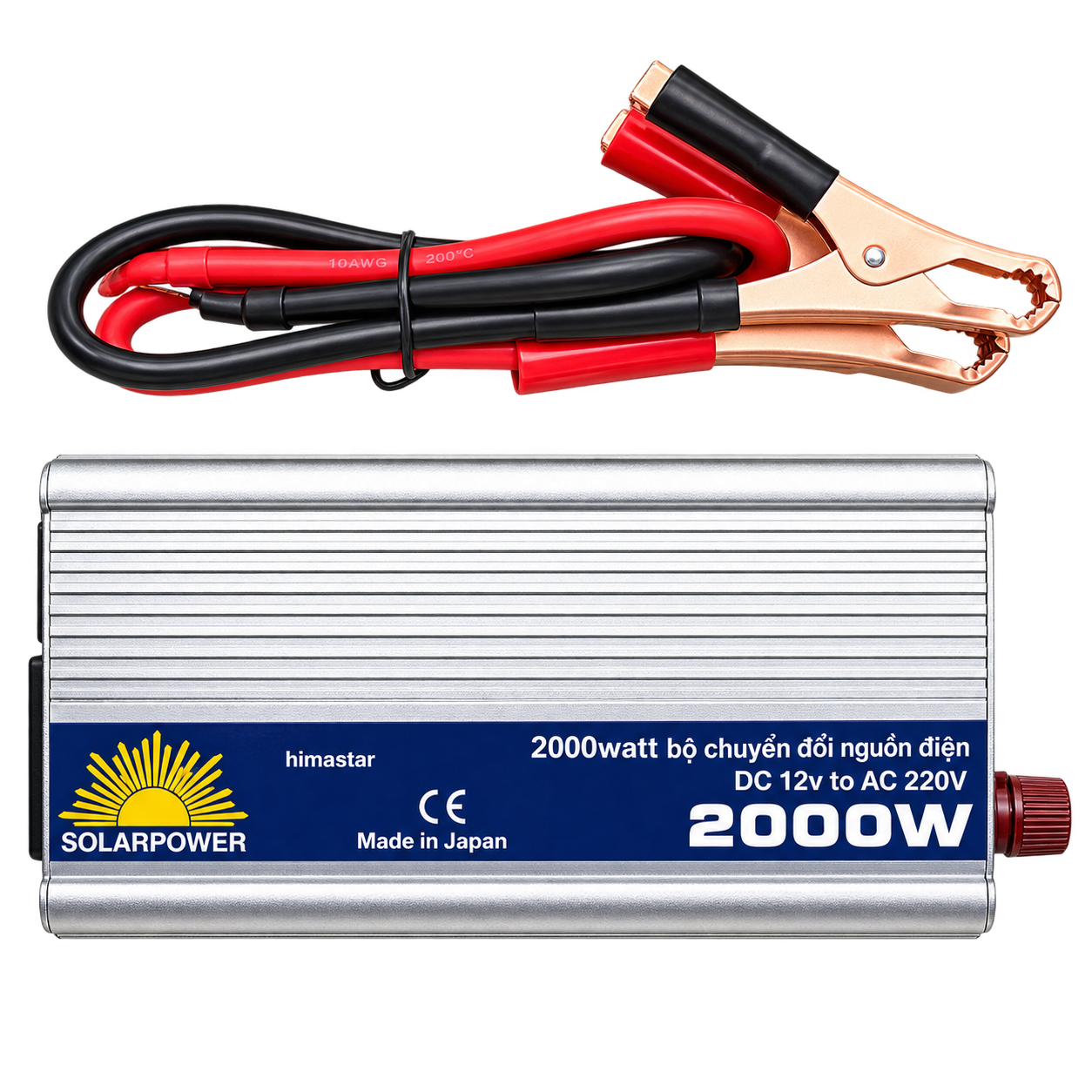 Bộ chuyển nguồn 12V sang 220V , chuẩn sin
