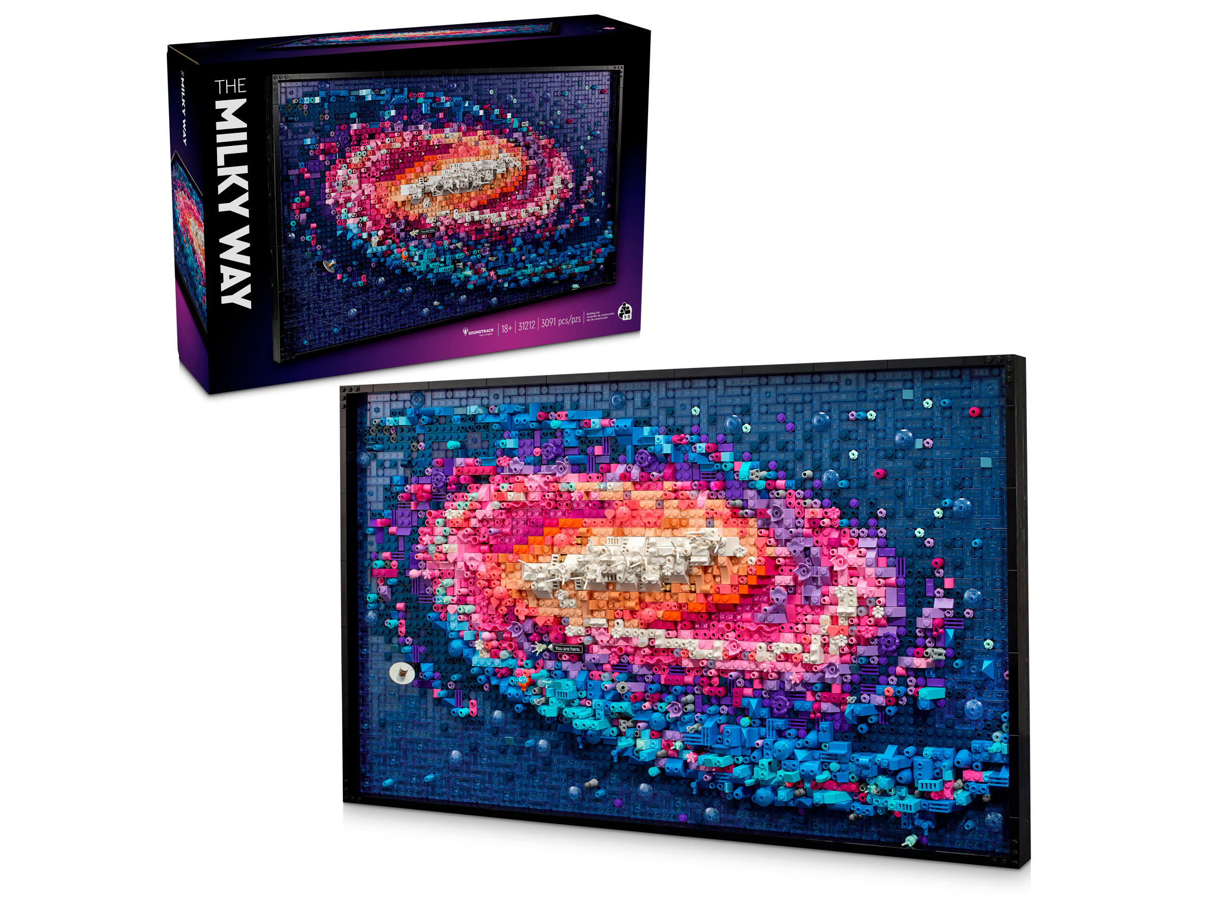 Tranh Non LEGO The Milky Way Galaxy