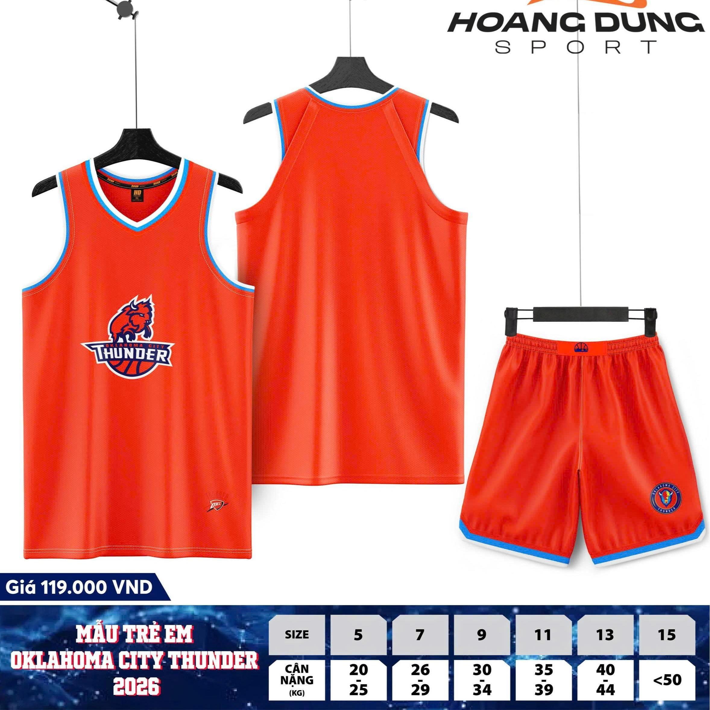 Quần Áo Bóng Rổ TRẺ EM CLB HOT Thun Mè Cao Cấp Thoáng Khí Thể Thao Đương Đại_thumbnail_14