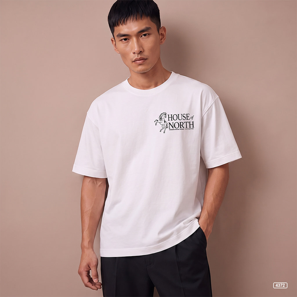 Áo thun nam form rộng House of North TeePrint 4372_thumbnail_10