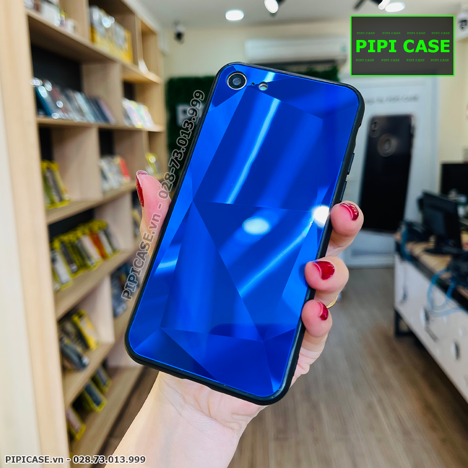 Ốp Lưng iPhone 7 / 8 - Kim Cương 6D - Xanh_thumbnail_3