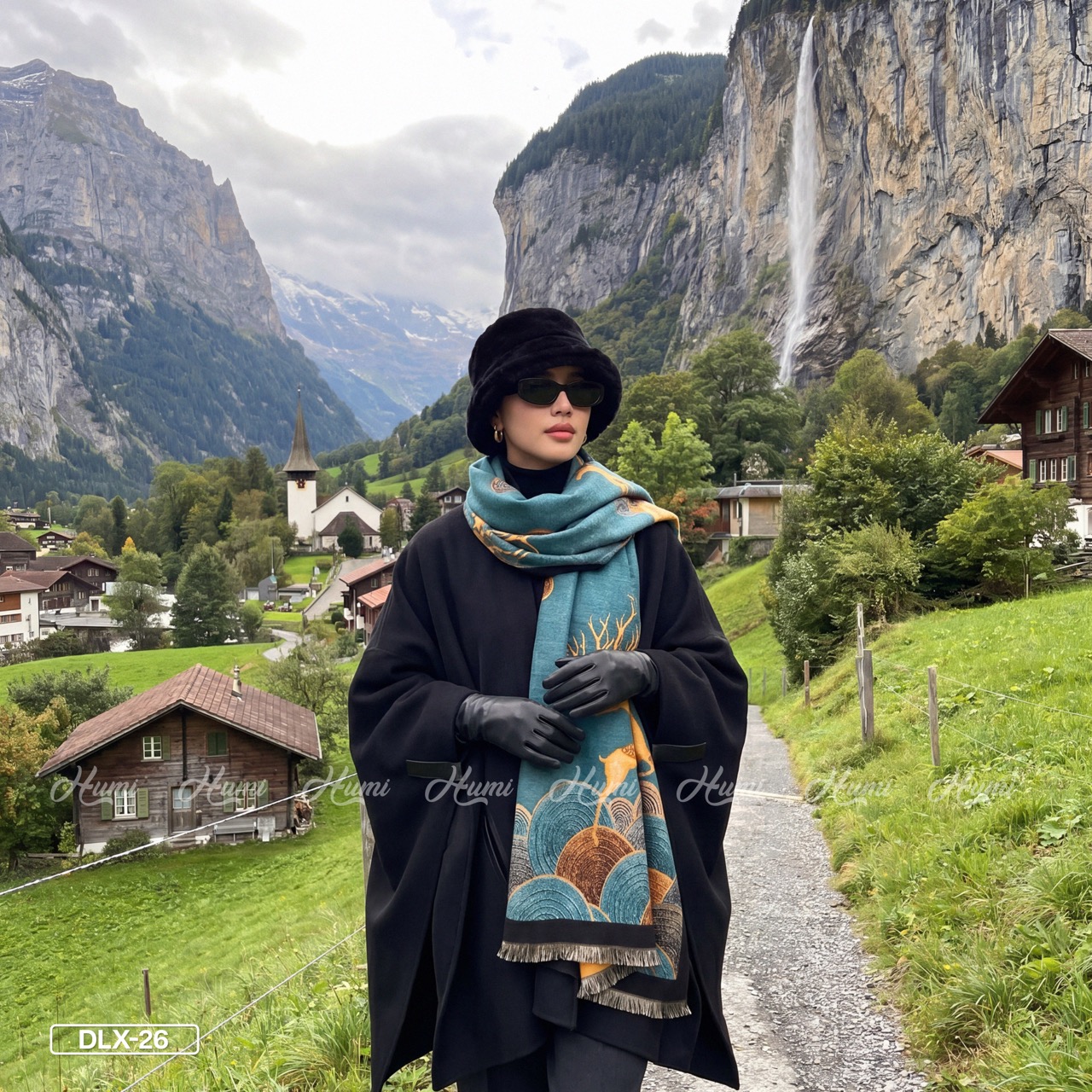 KHĂN CHOÀNG CASHMERE LUXURY IN 3D (DLX62-26)_thumbnail_5