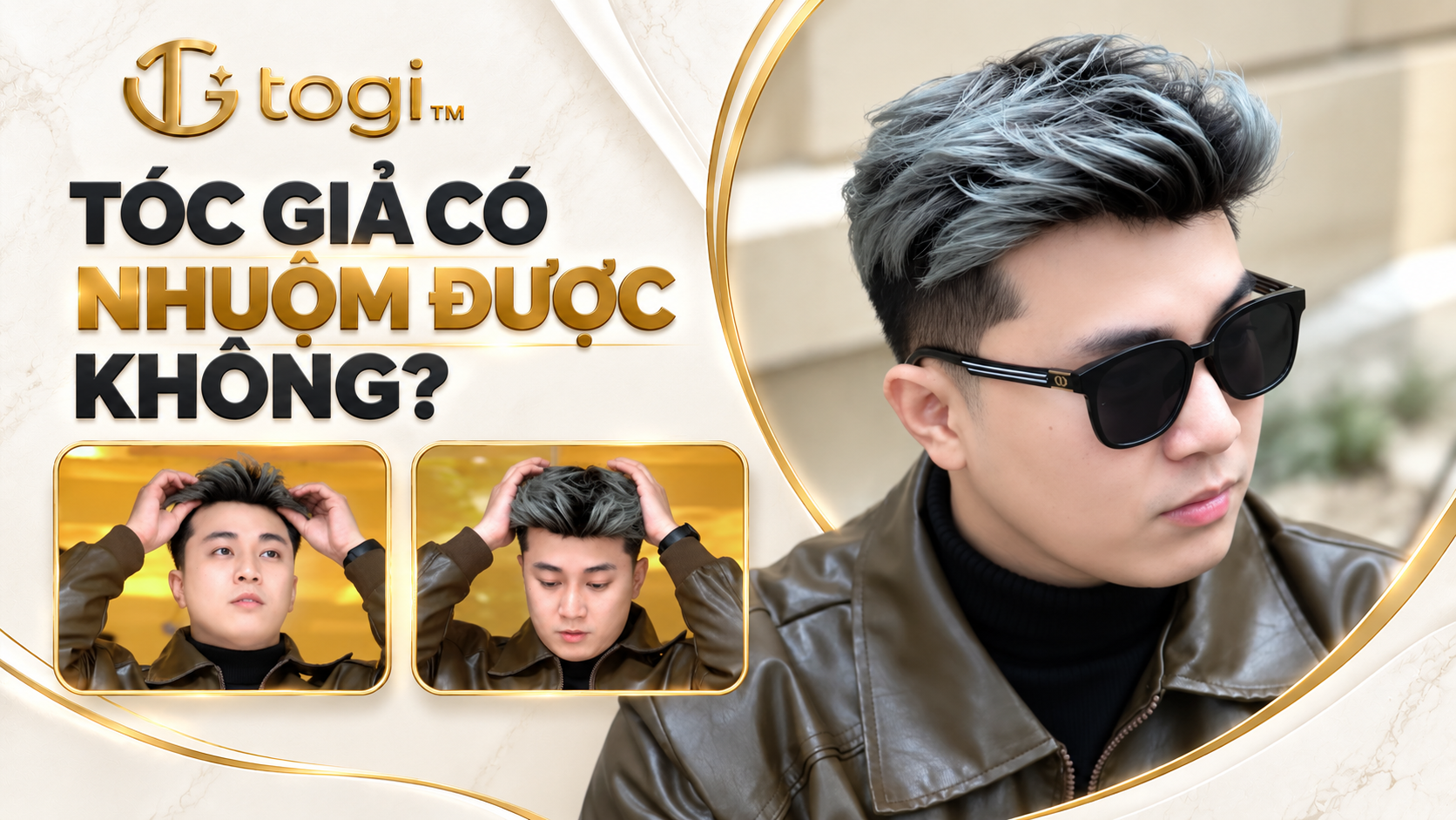 Tóc Giả Bằng Tóc Thật Có Nhuộm, Uốn, Tẩy Được Không?