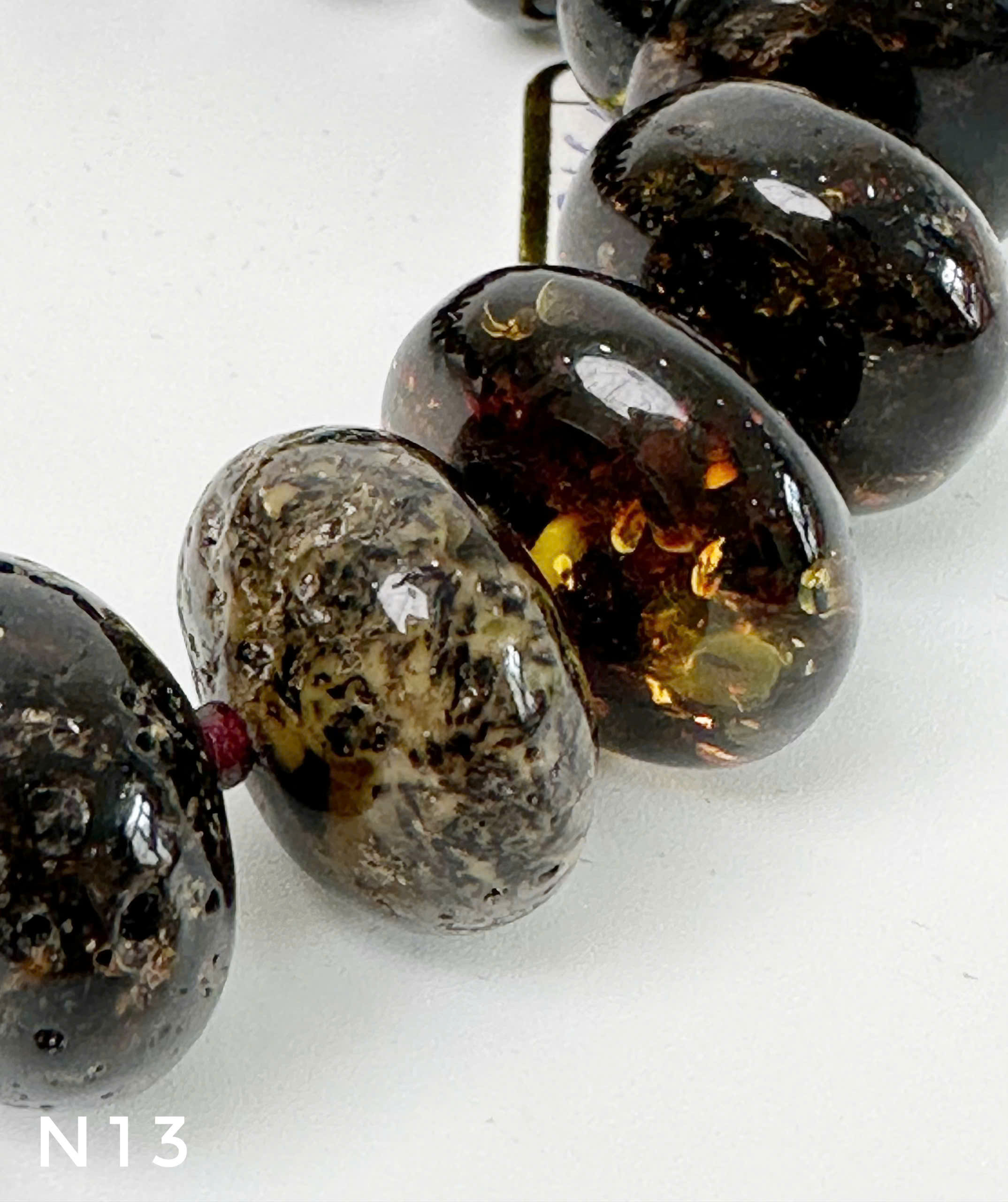 Vòng Tay Hổ Phách Rêu Đầm Lầy Dáng Bánh Xe - N13_thumbnail_4