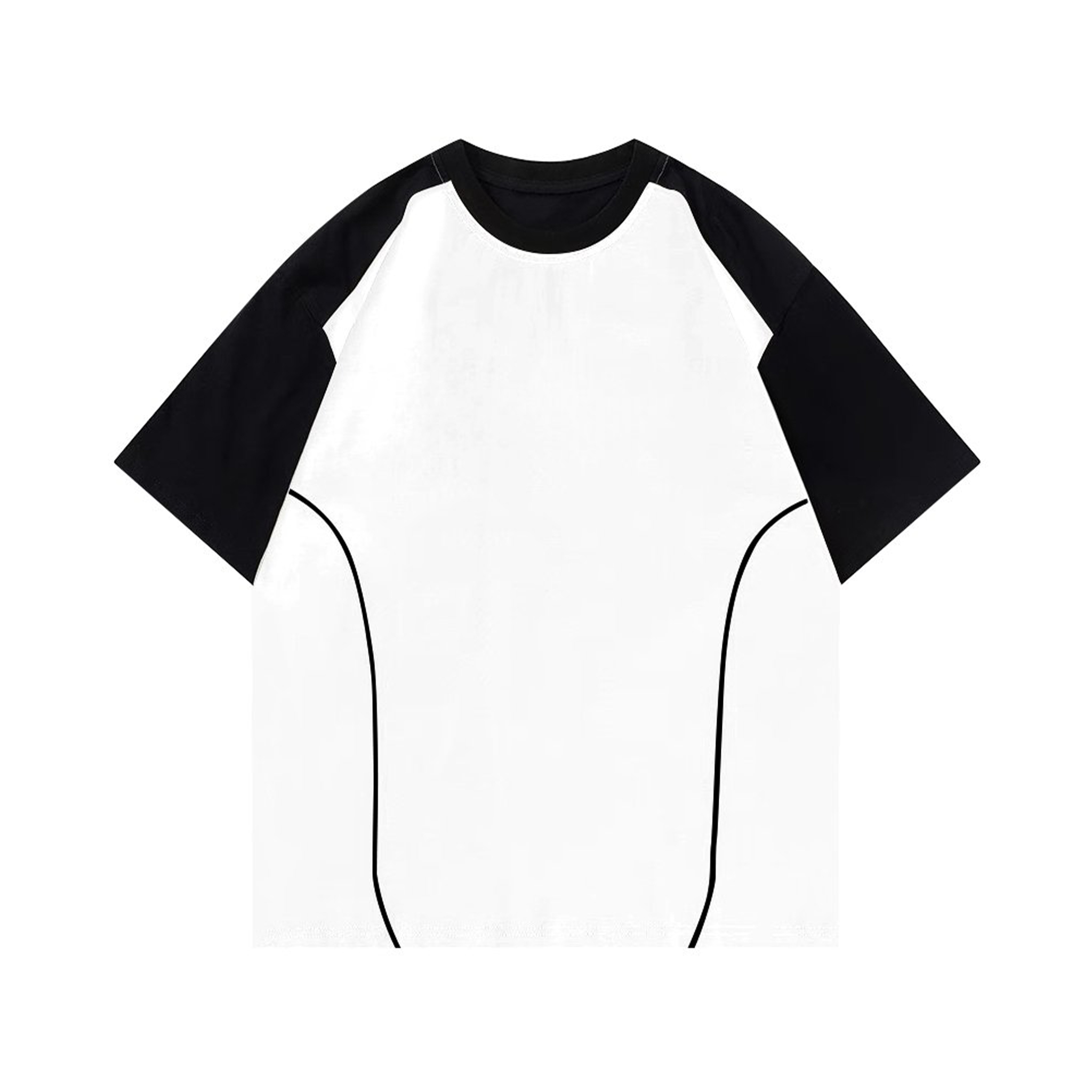Áo Thun Oversize Raglan Viền