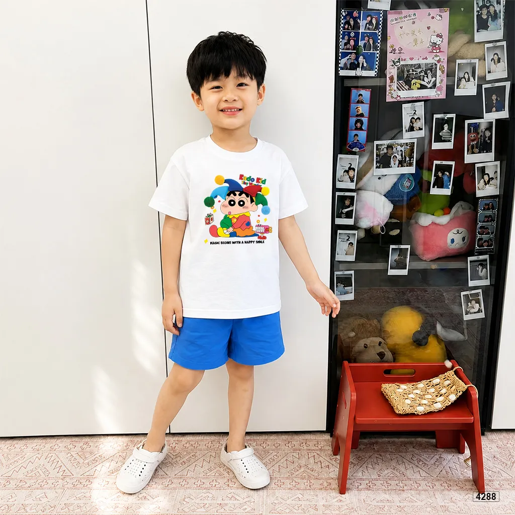 Áo thun trẻ em phong cách hoạt hình Kado 4288_thumbnail_4