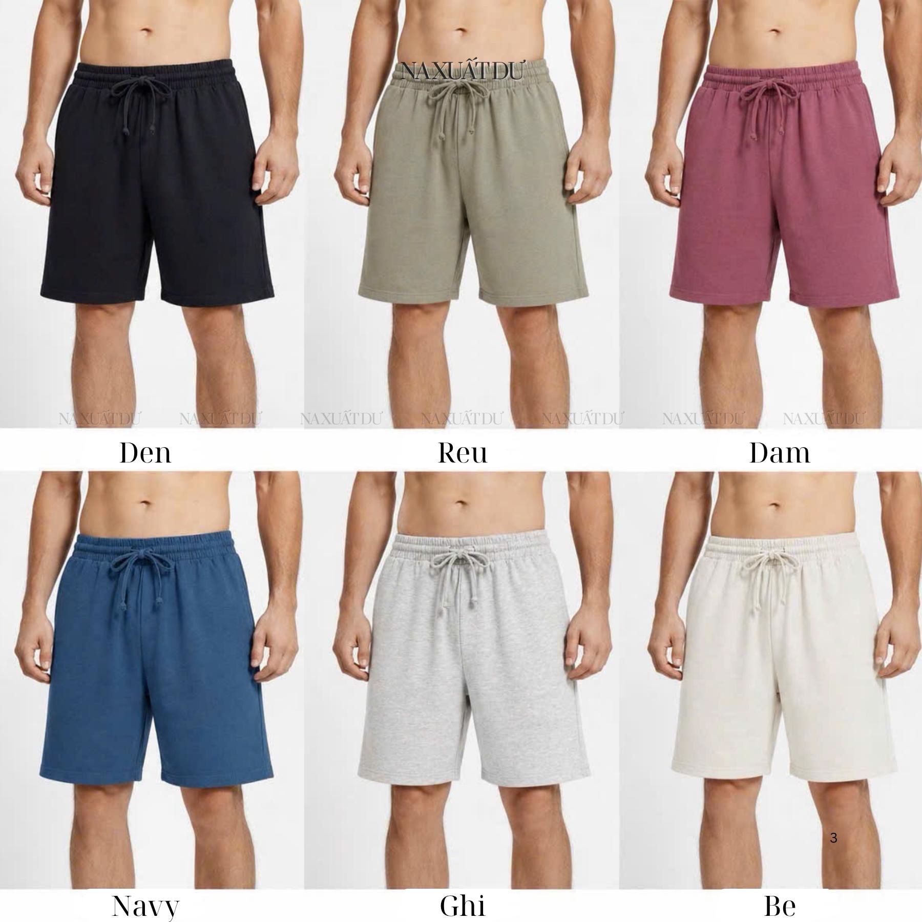 Quần short unisex - Q293_thumbnail_1