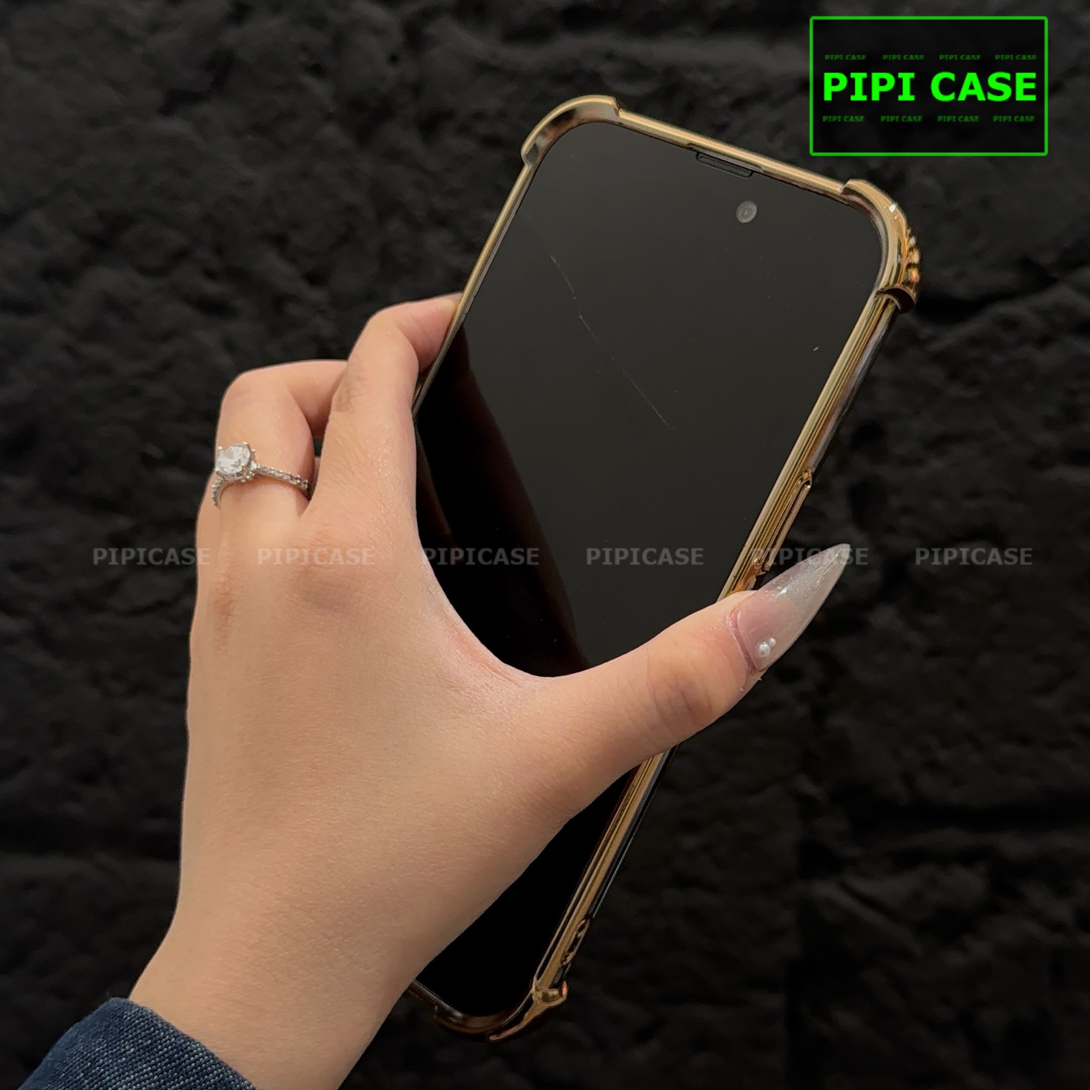 Ốp Lưng iPhone 15 Pro - Ven - Vàng_thumbnail_15