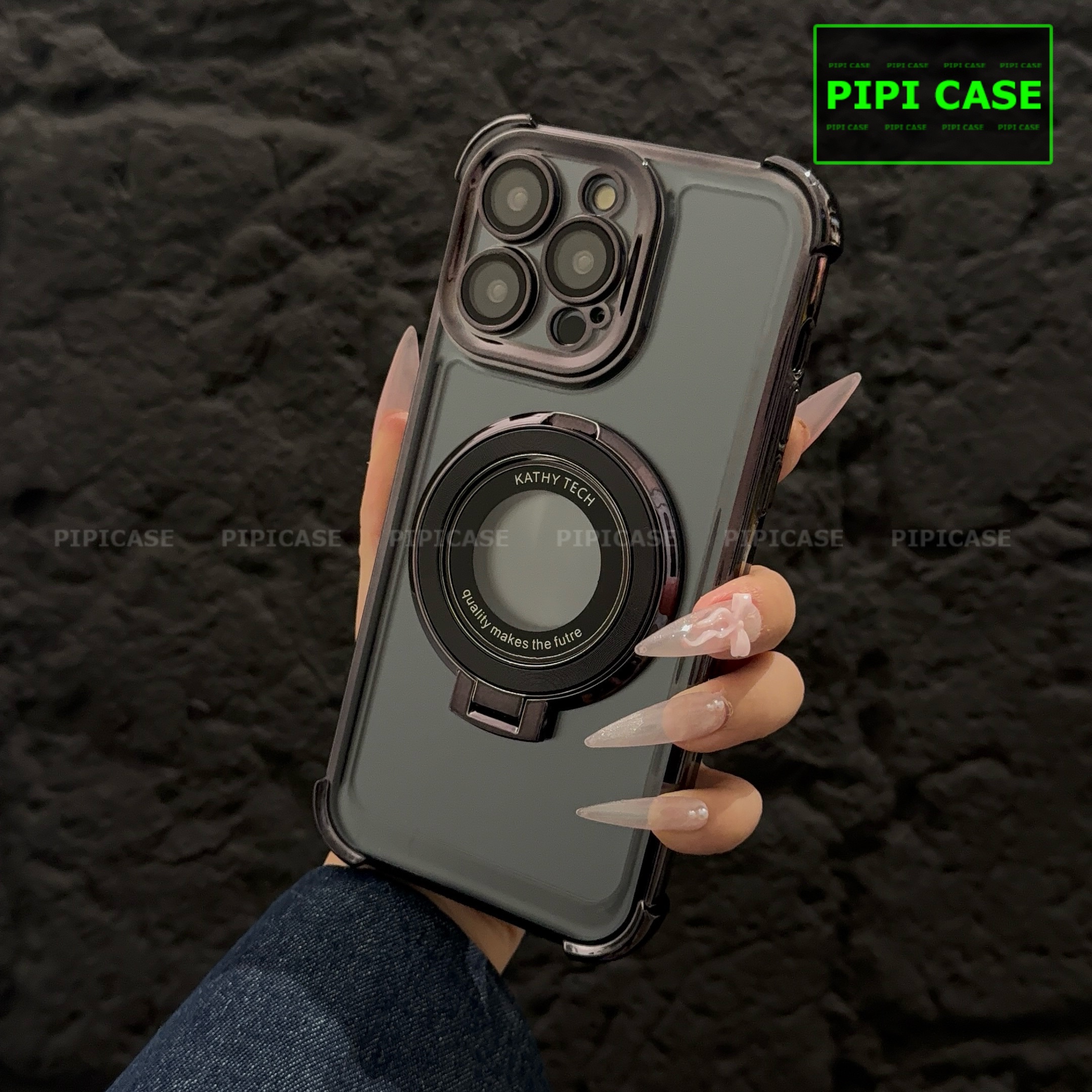 Ốp Lưng iPhone 14 Pro - Ven - Đen_thumbnail_9