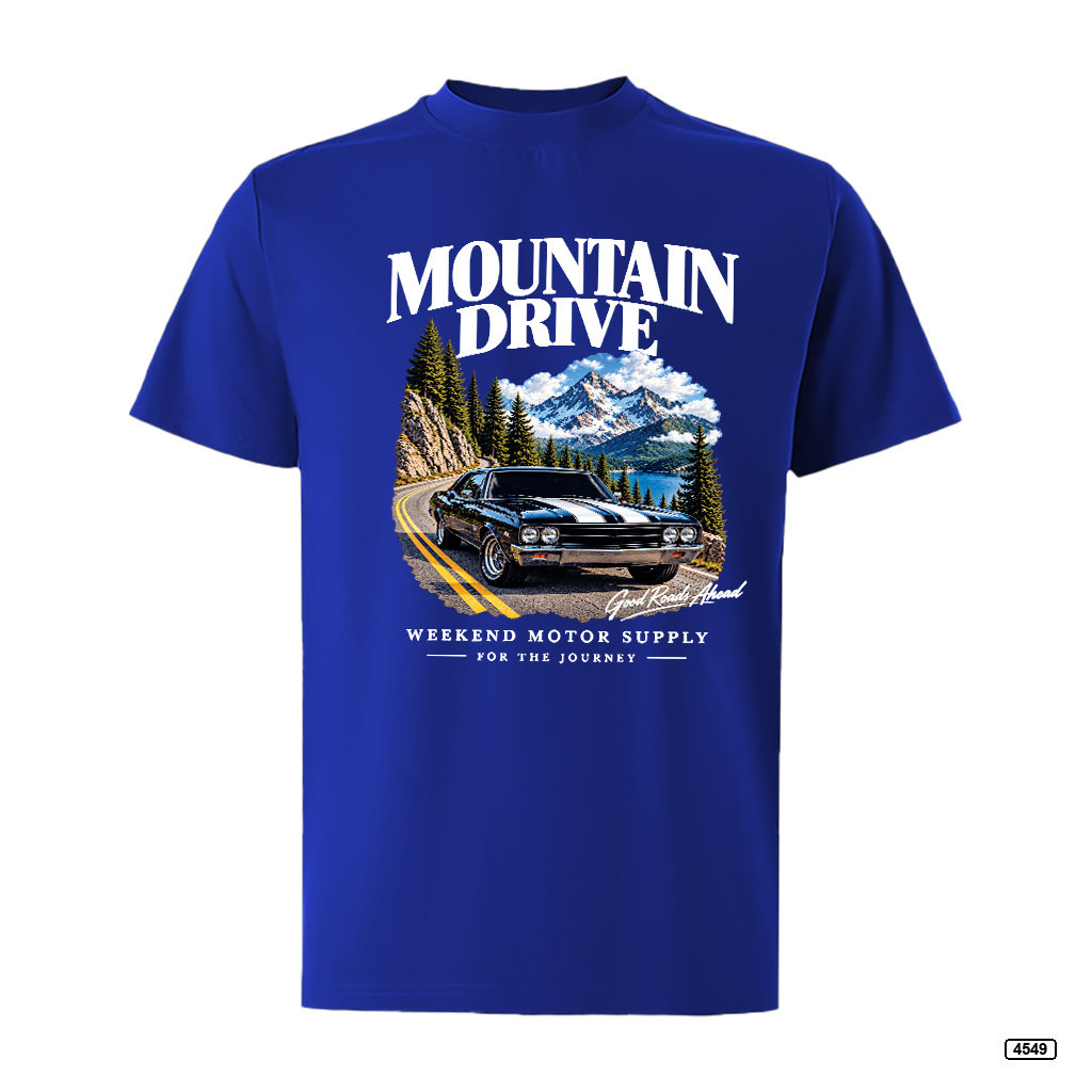 Áo thun nam oversize xe hơi vintage Mỹ TeePrint 4549_thumbnail_15
