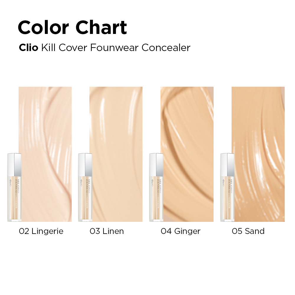 [CLIO] Kem che khuyết điểm Clio Kill Cover Founwear Concealer 6g_thumbnail_2
