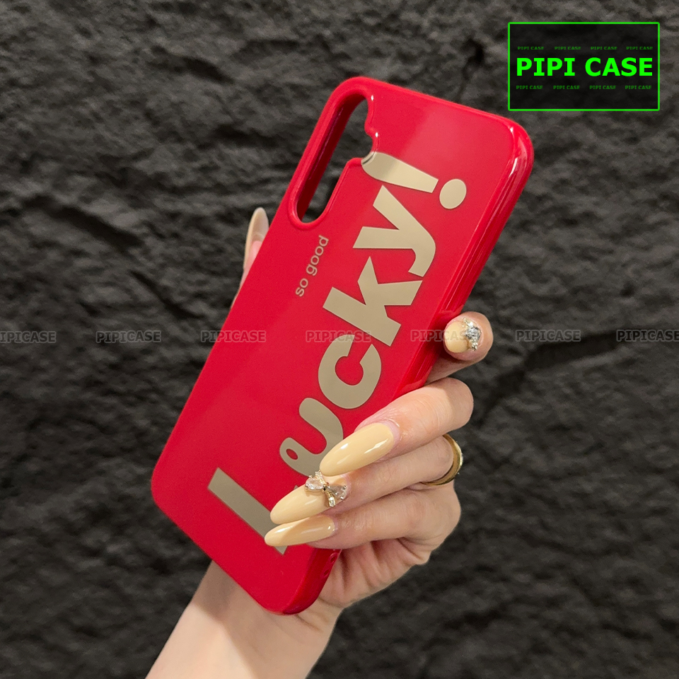 Ốp Lưng Samsung S24 Plus 5G - Lucky - Đỏ
