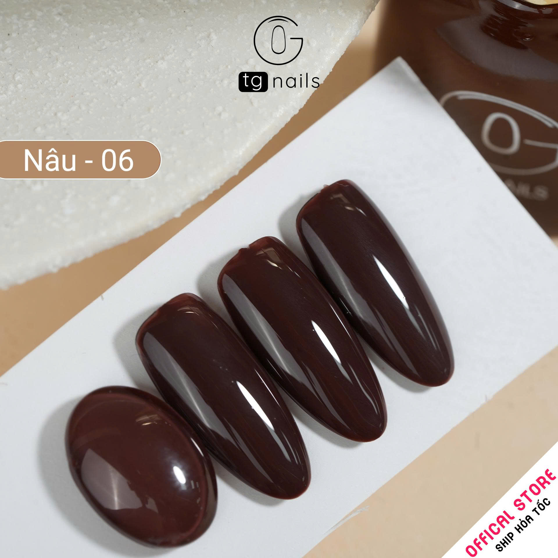 Sơn gel Nâu TG chai 10g_thumbnail_6