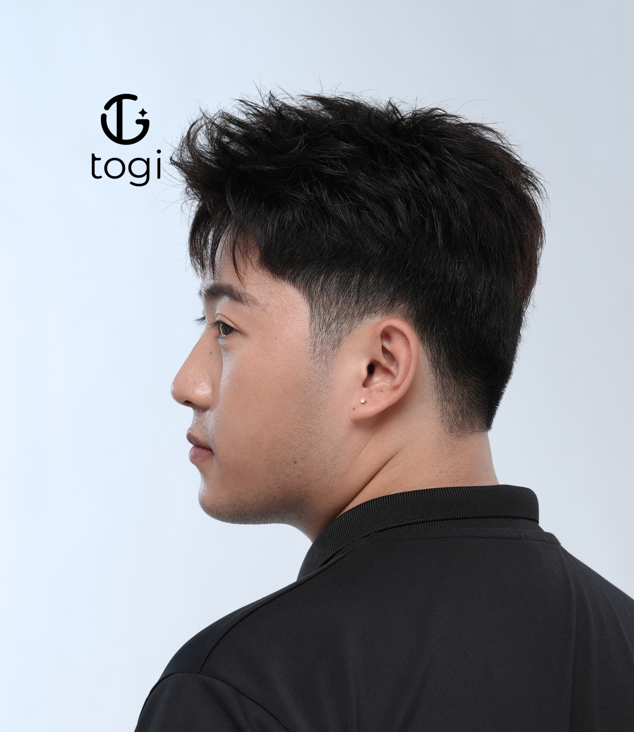 Tóc giả nam Ivy League cho tóc hói làm từ tóc thật_thumbnail_1