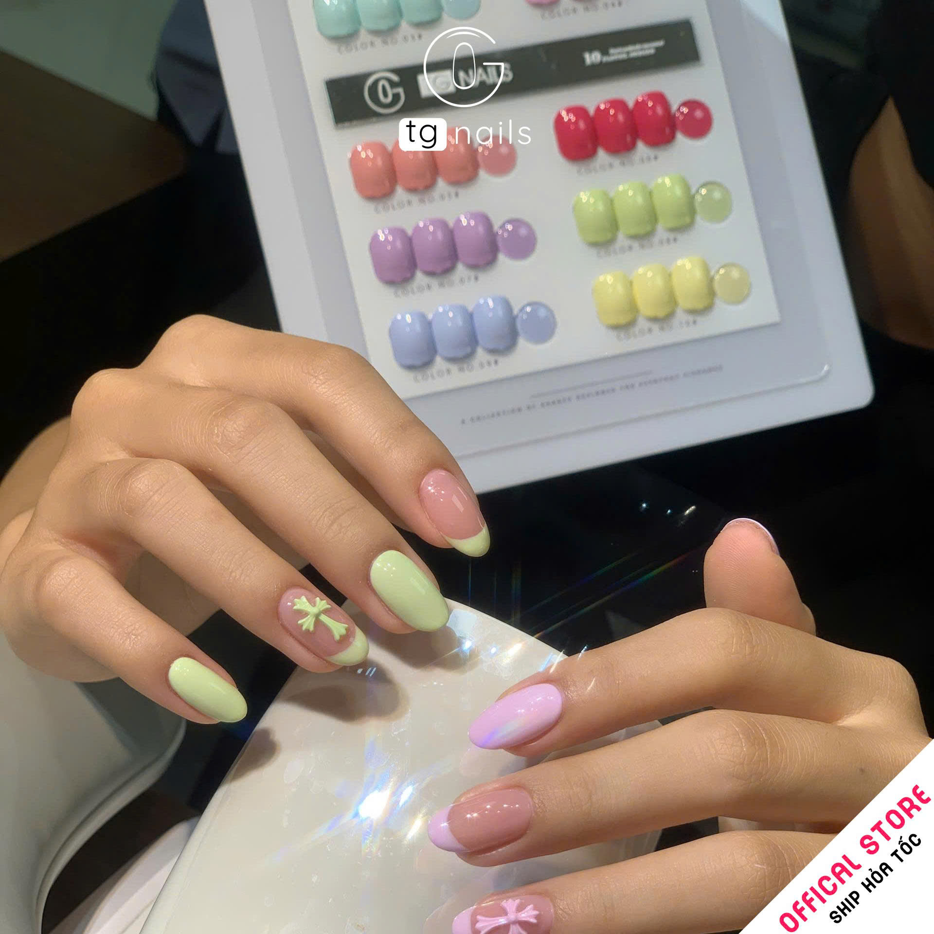 Combo 10 màu Pastel TG Nails kèm bảng màu_thumbnail_7